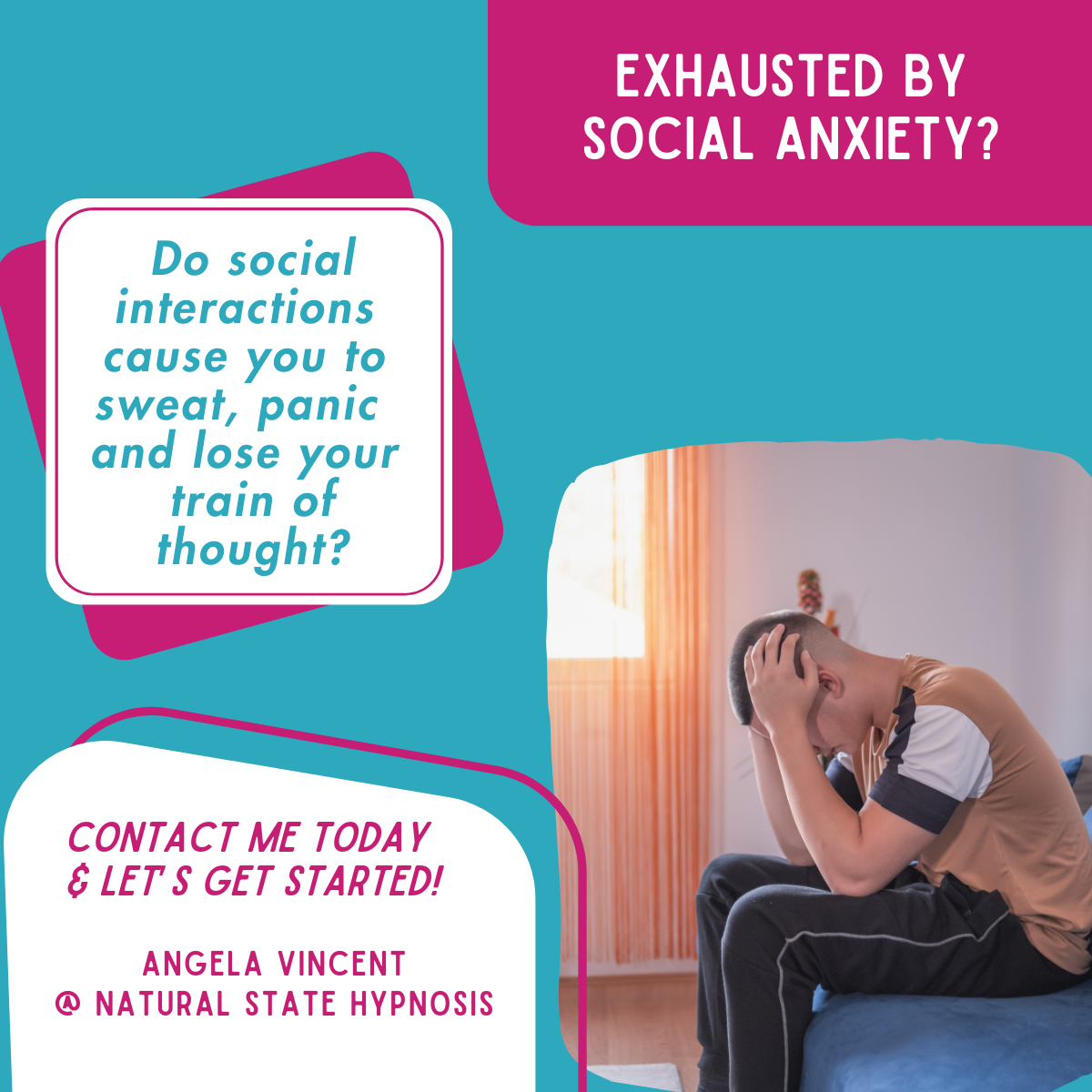 Social Anxiety released with Hypnosis! 