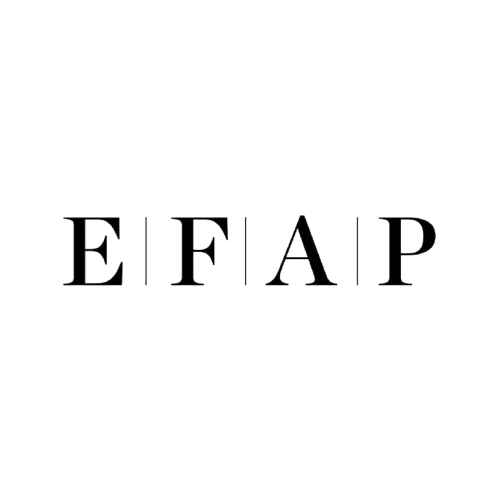Le mot 'EPEAP' écrit en lettres majuscules sur un fond noir avec un motif de points blancs en haut.