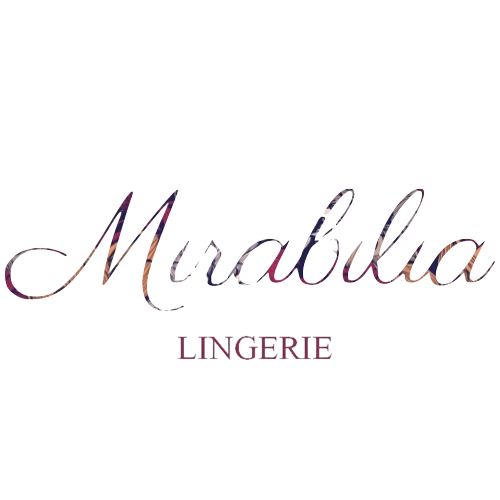 Logo de la marque "Madabilia" avec le mot "LINGERIE" en dessous en lettres roses