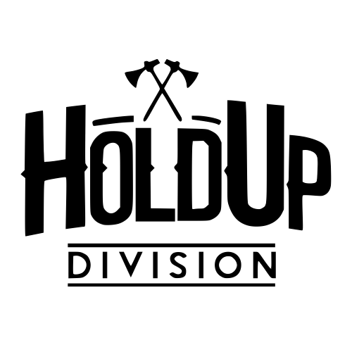 Logo avec deux haches croisées au sommet, texte 'CLUB' en grand, et 'DIVISION' en dessous.