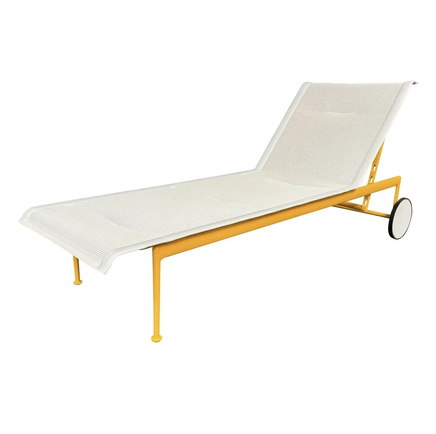 Vintage Mid Century Modern 1966 Leisure Collection Patio Lounge Chaise By Richard Schultz For Knoll