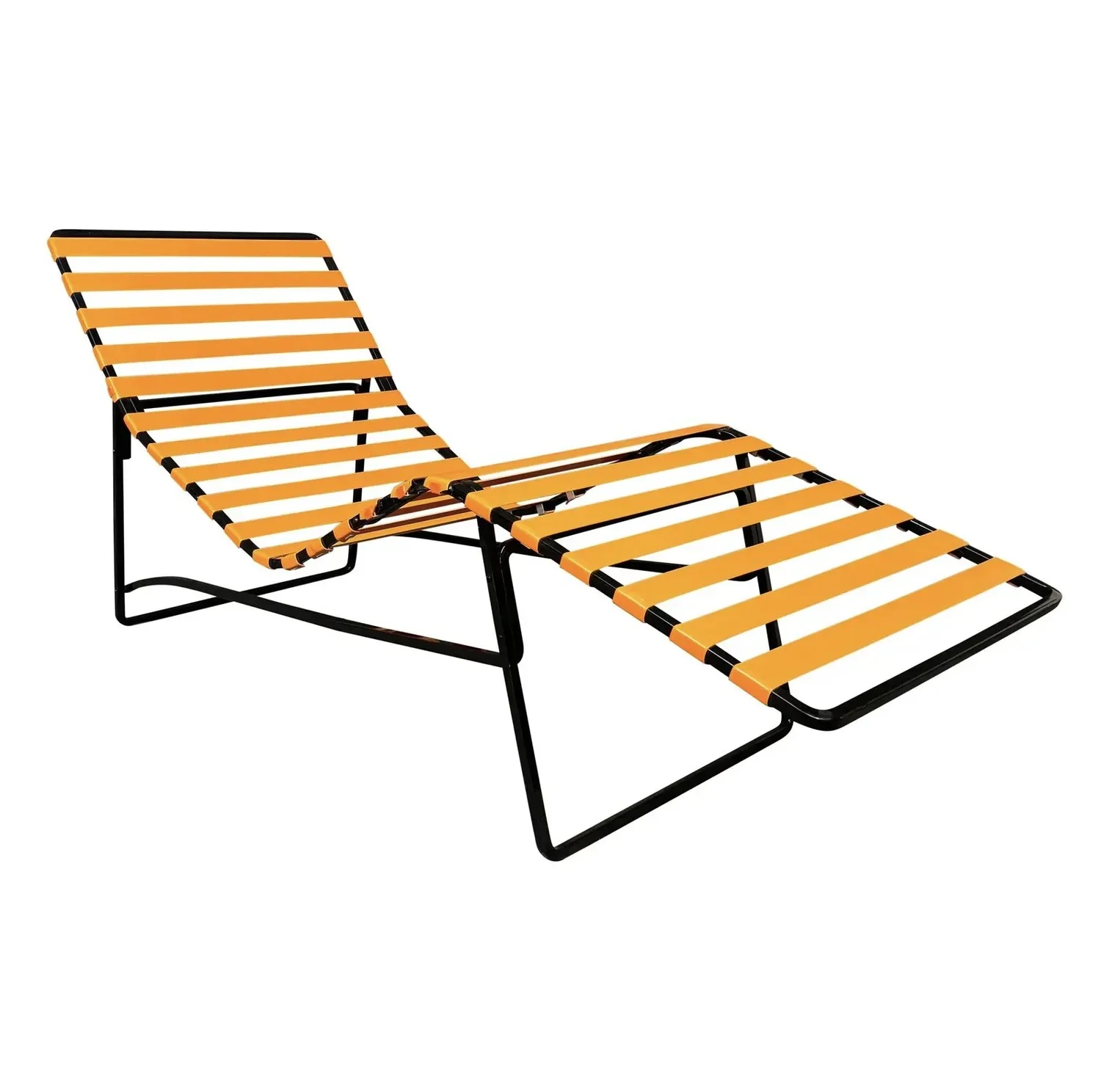 Vintage Mid Century Modern Patio Lounge Chaise