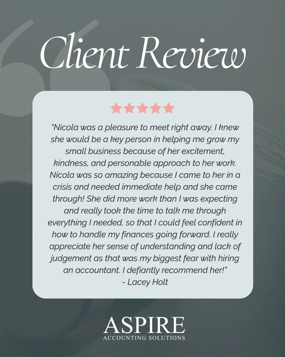 A lot of business owners delay getting financial support longer than they should.

Not because they do not need it, but because they are unsure what the experience will feel like. There is often a fear of judgment, overwhelm, or being told everything