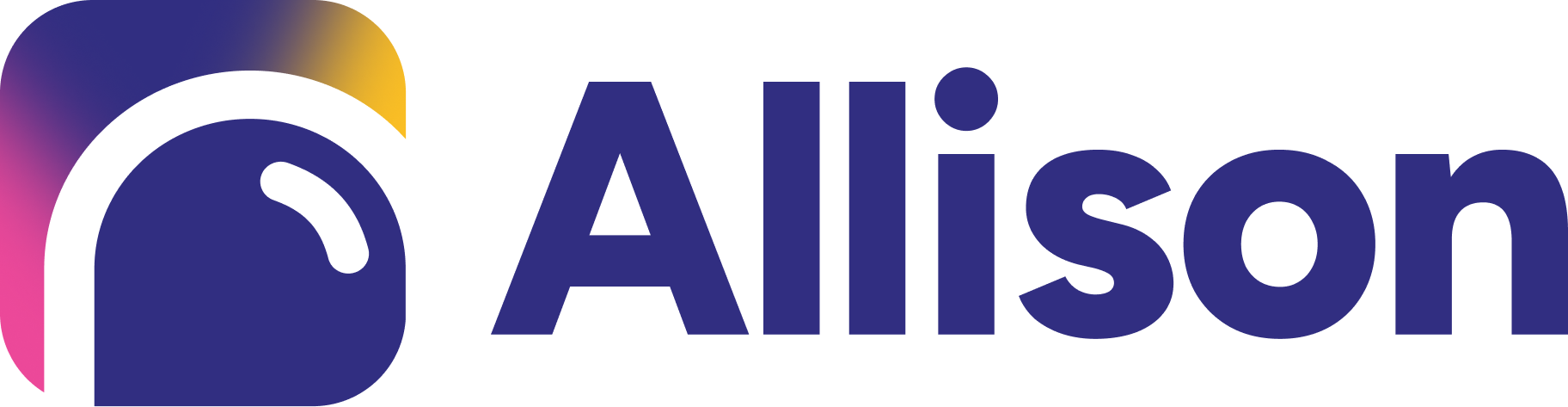 Close-up of the AT&T logo with large blue and white lettering on a multicolored background.