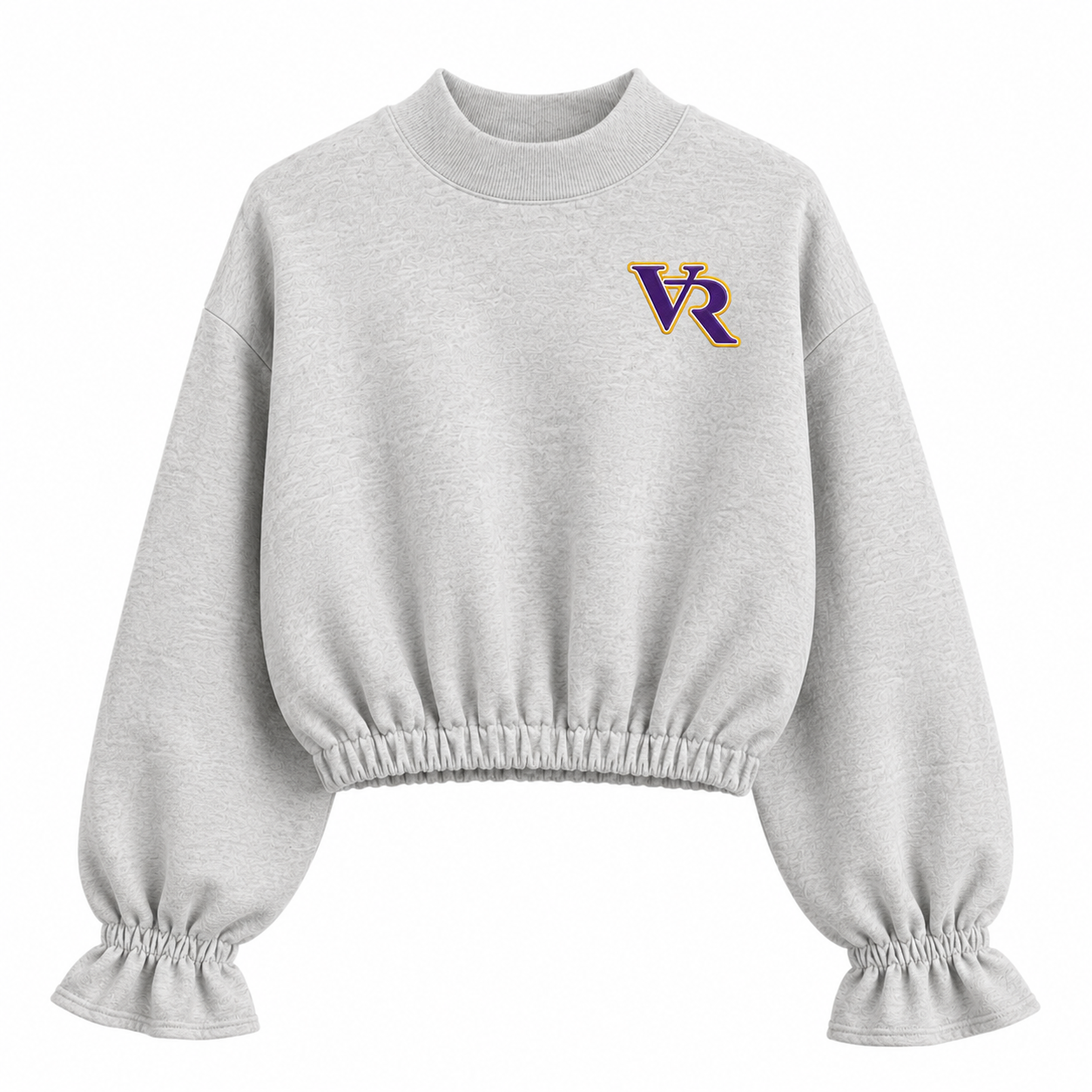 grey vr ruffle mockneck crop sweatshirt.png