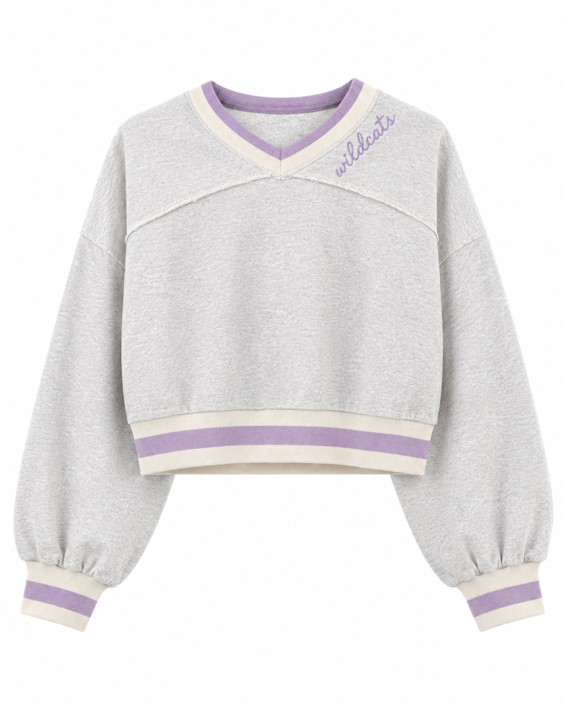 wildcats varsity v neck sweatshirt
