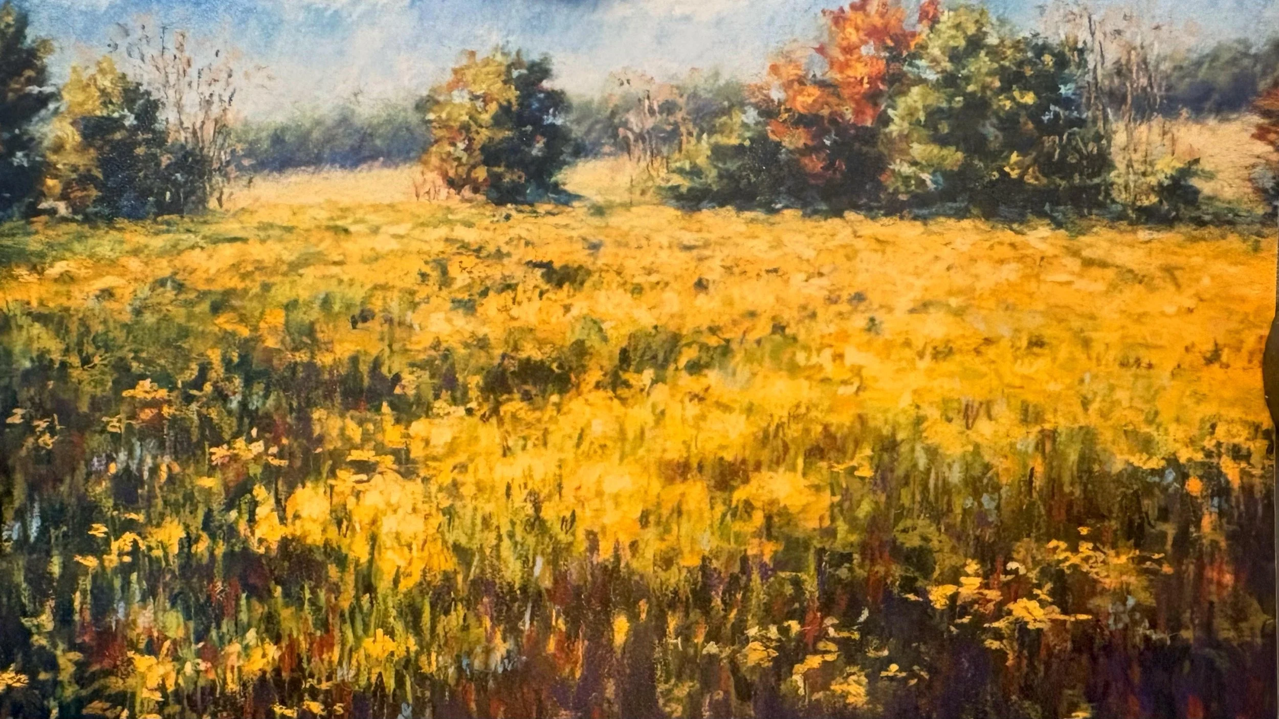 Autumn Flowers, 24"x30"