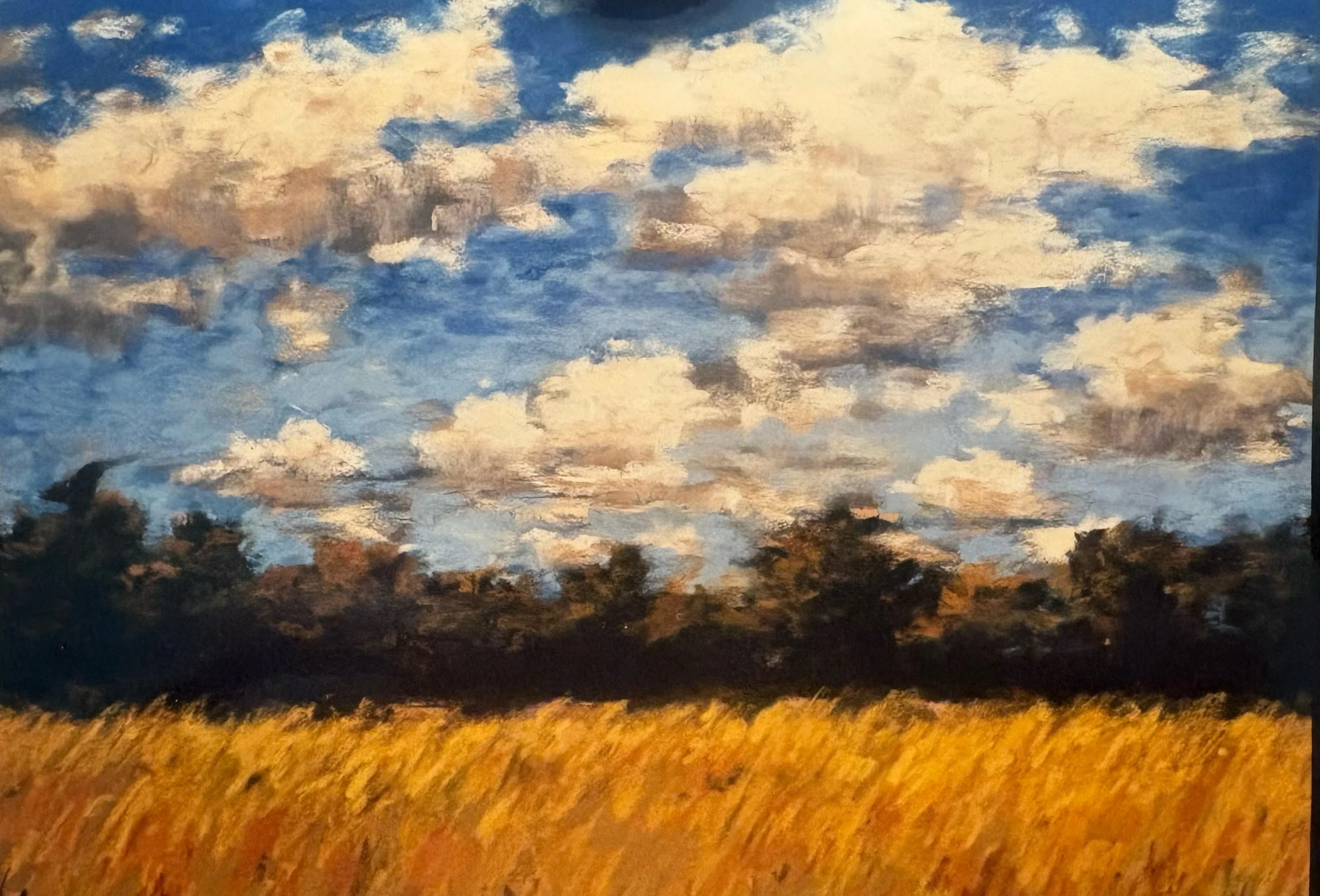 Late Summer Field, 12"x18"