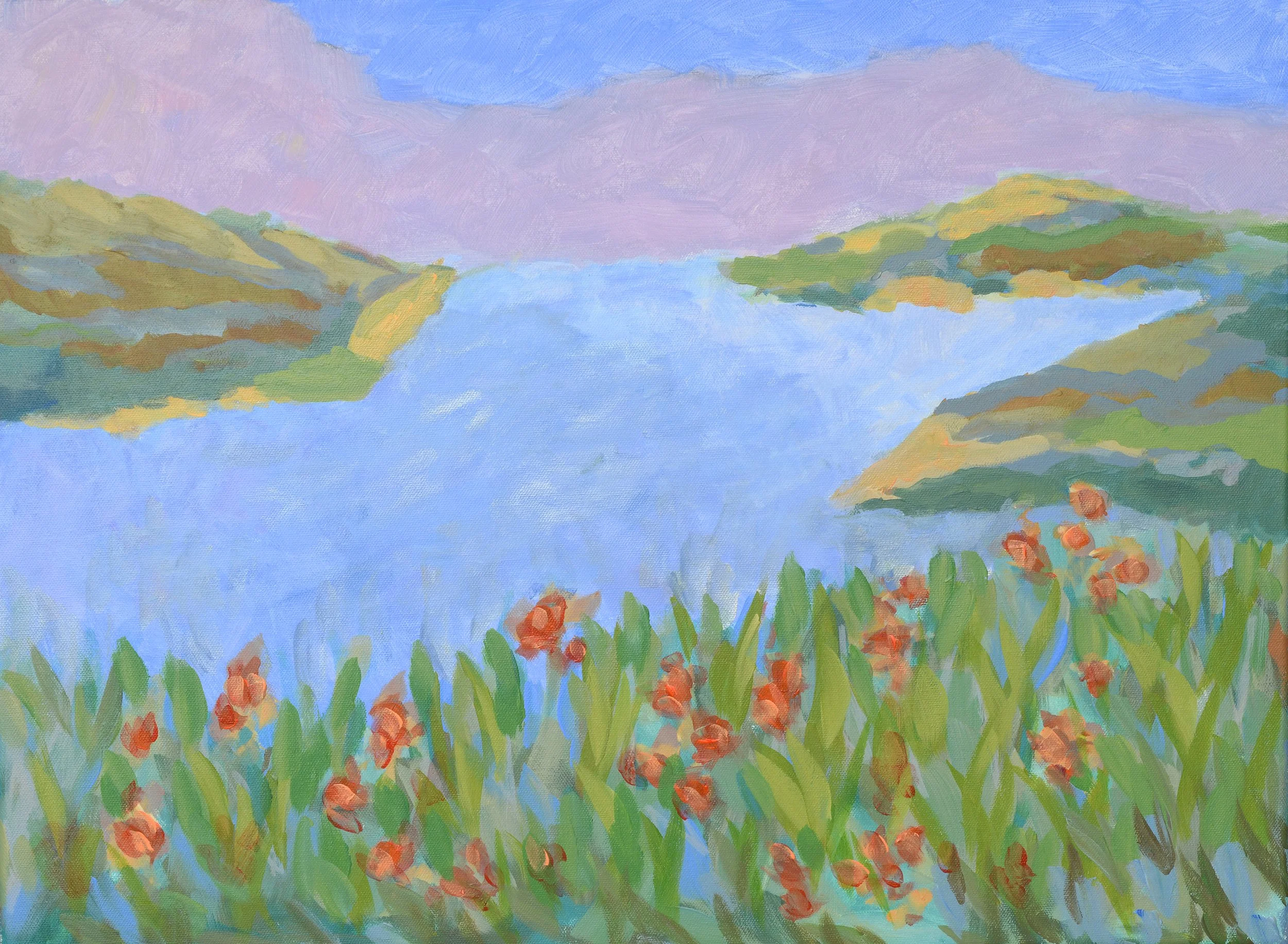 Rivers End, 18"x24", Fine Art Acrylic, $800