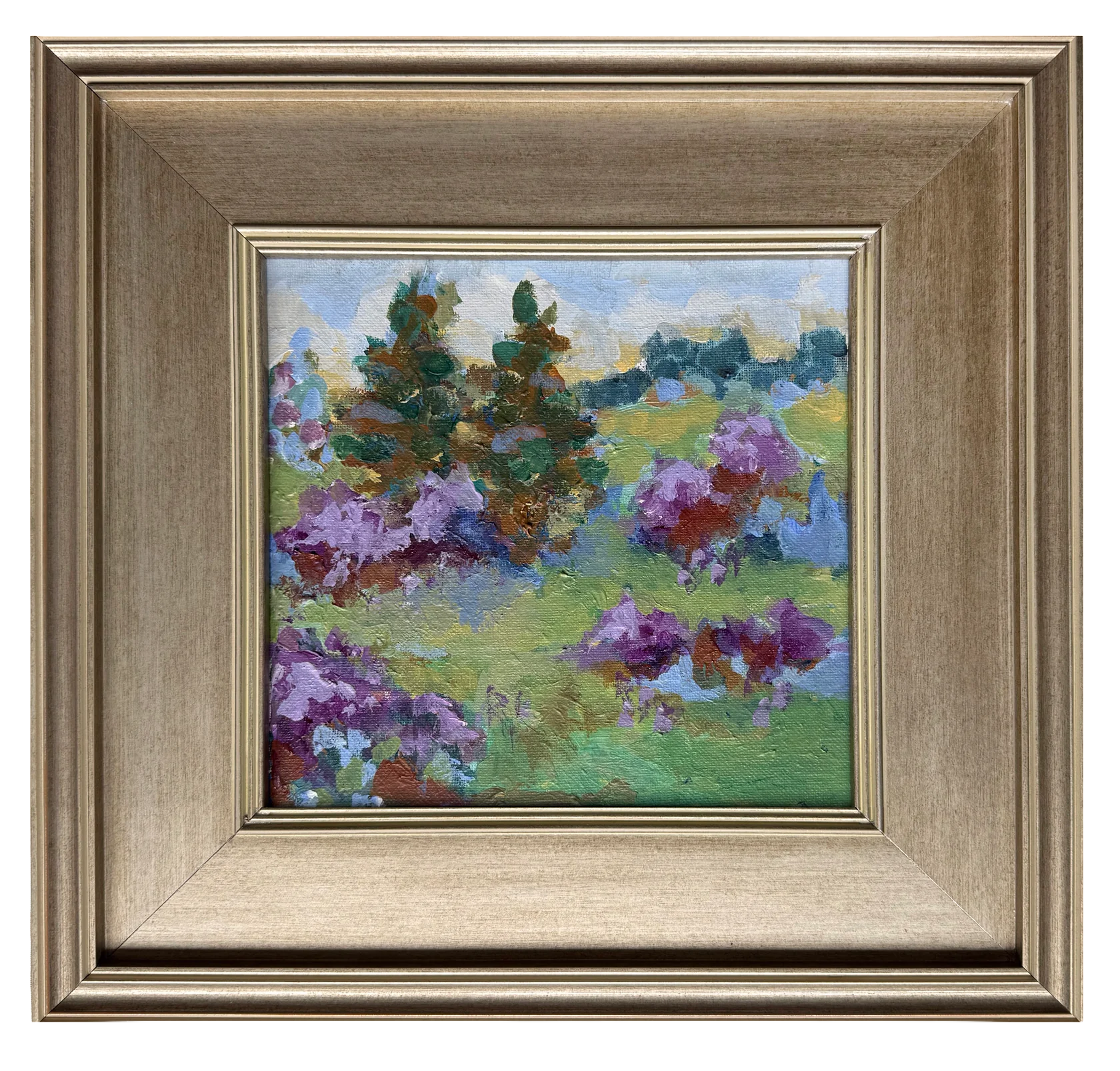 Midwest Suite #3, 10"x10", Represented by AllArtWorks, SOLD