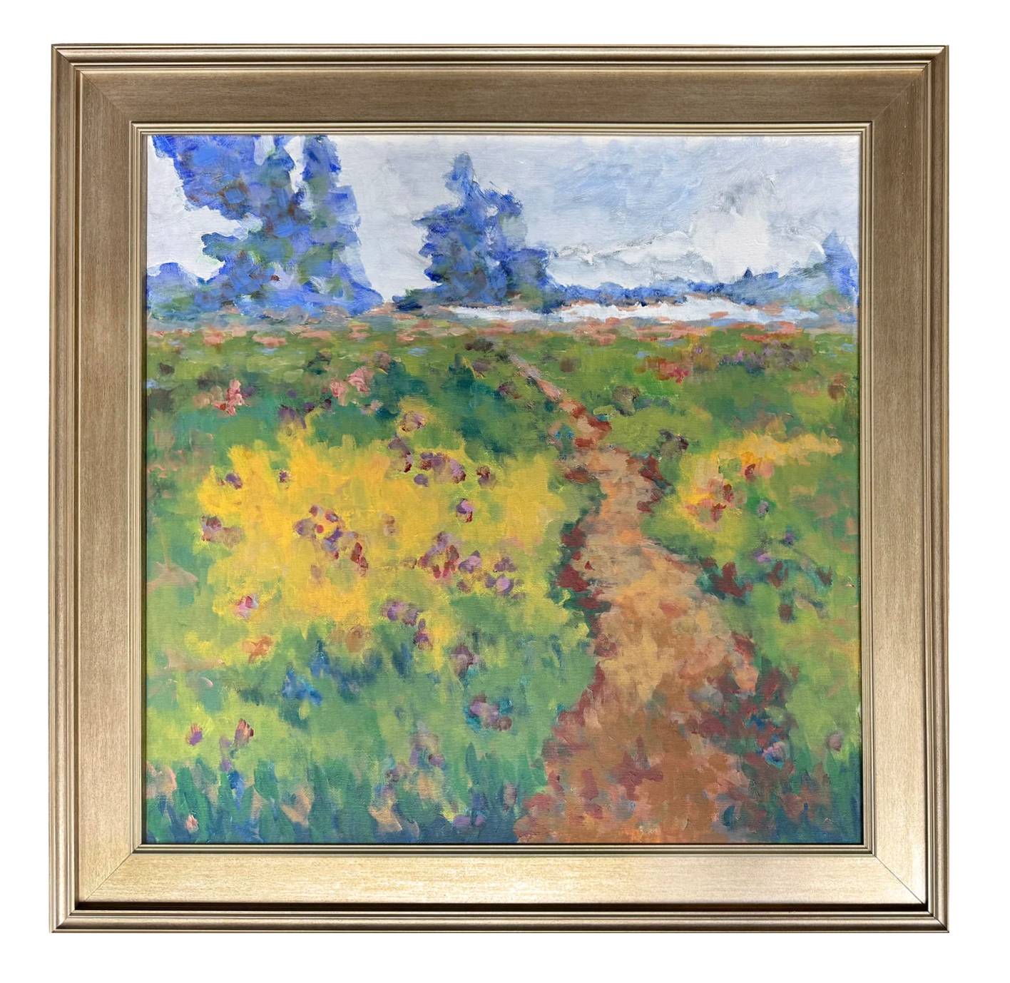 Midwest Suite #1, 24"x24", Represented by AllArtWorks, SOLD