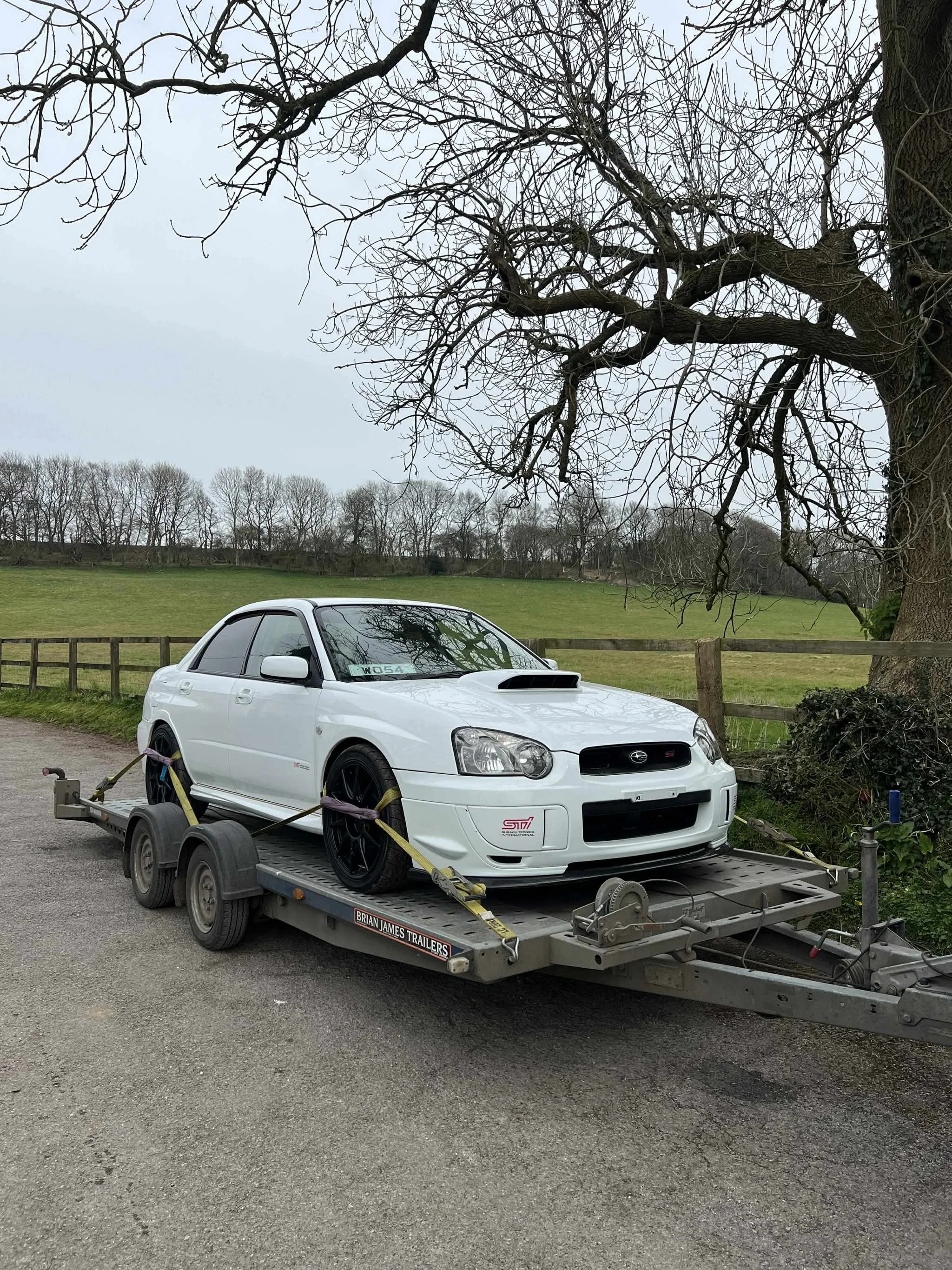 Brian James C4 Blue trailer North Somerset Hire