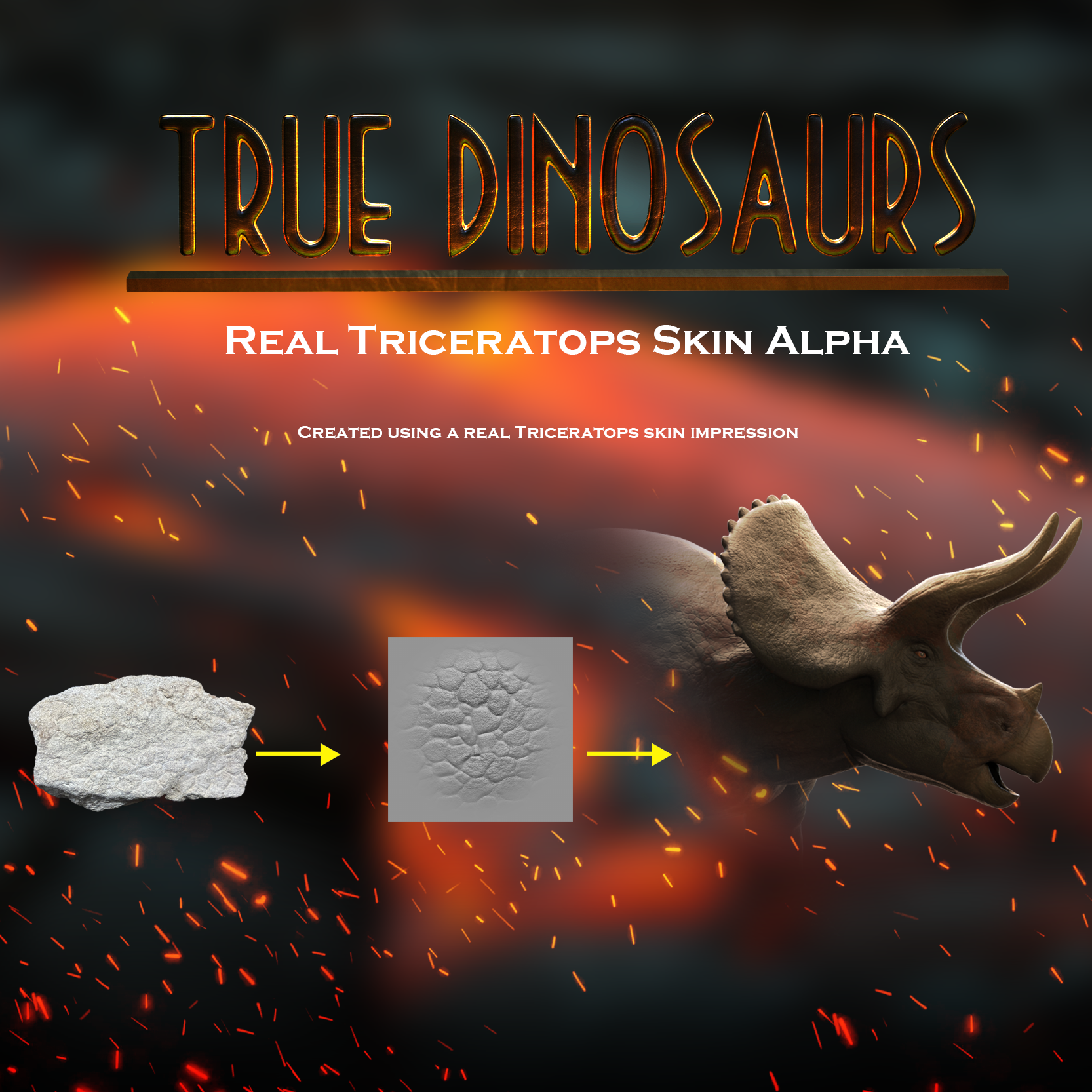 Triceratops Skin Alpha