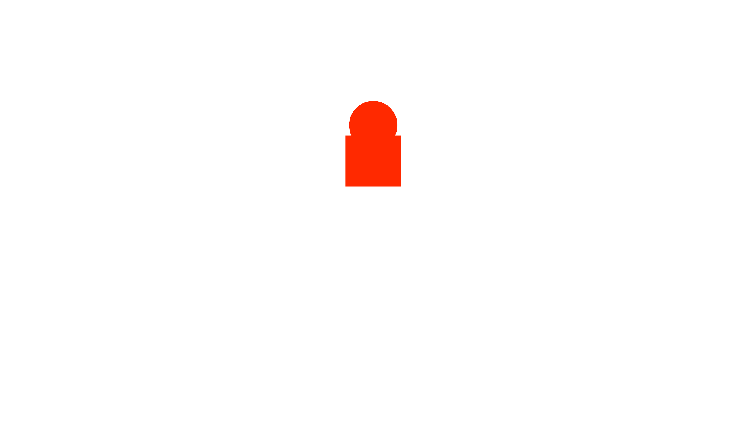 A graphic with a red alarm icon and white text that reads: "A human-rights lawyer building new legal frameworks at the intersection of politics, media, and climate."