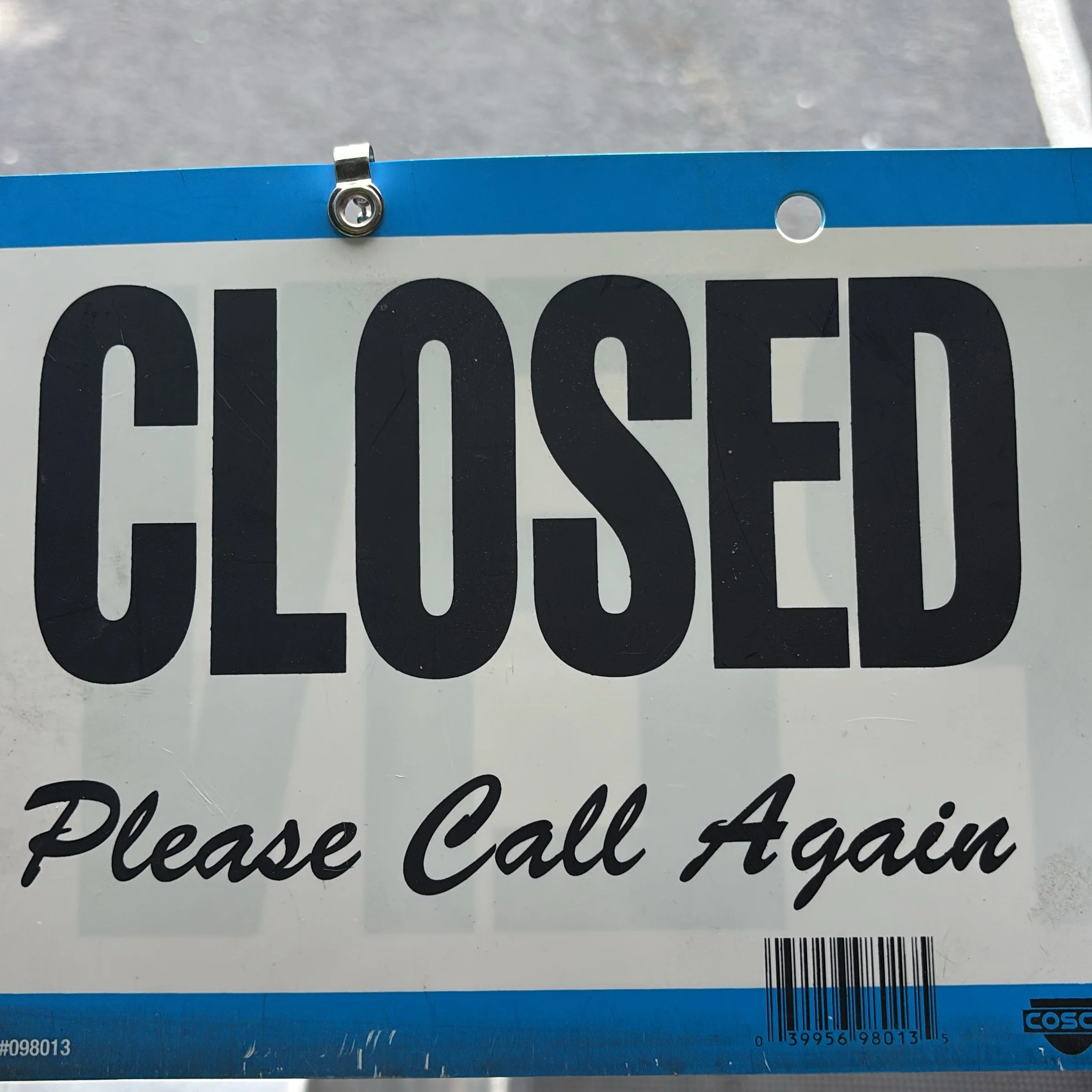 CLOSED! 