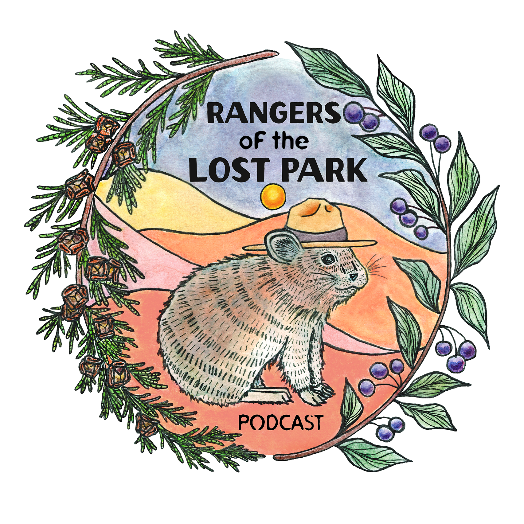 Rangers of the Lost Park Sticker