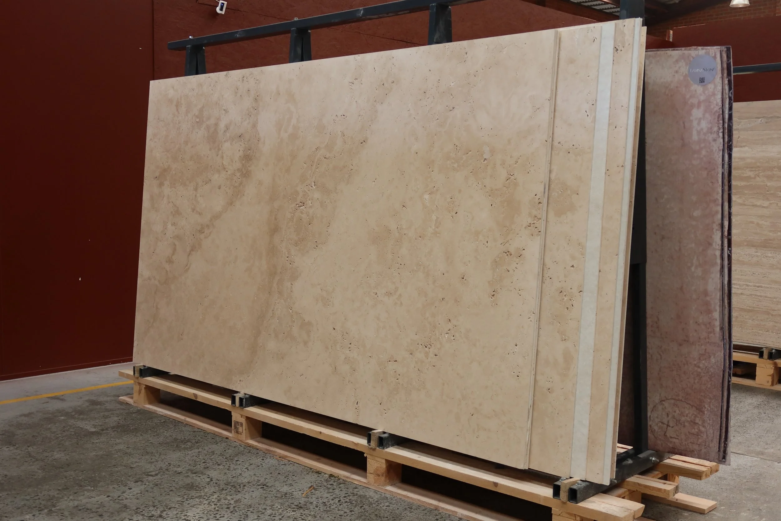 Cross Cut Travertine Thin Slab