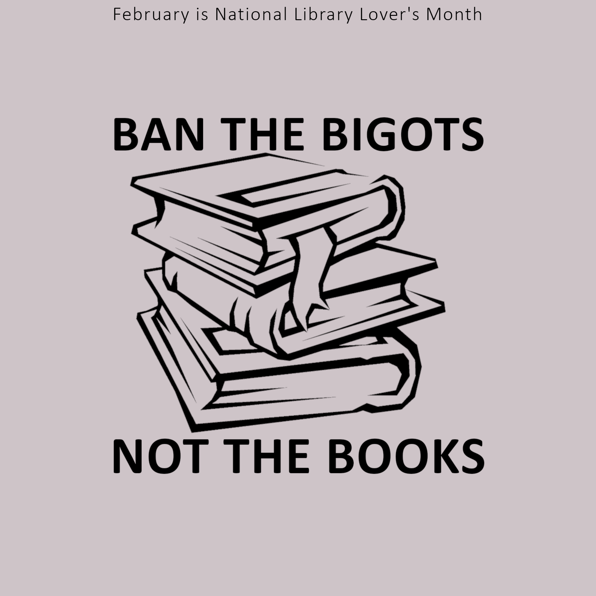 "Ban the Bigots" Car Vinyl Sticker