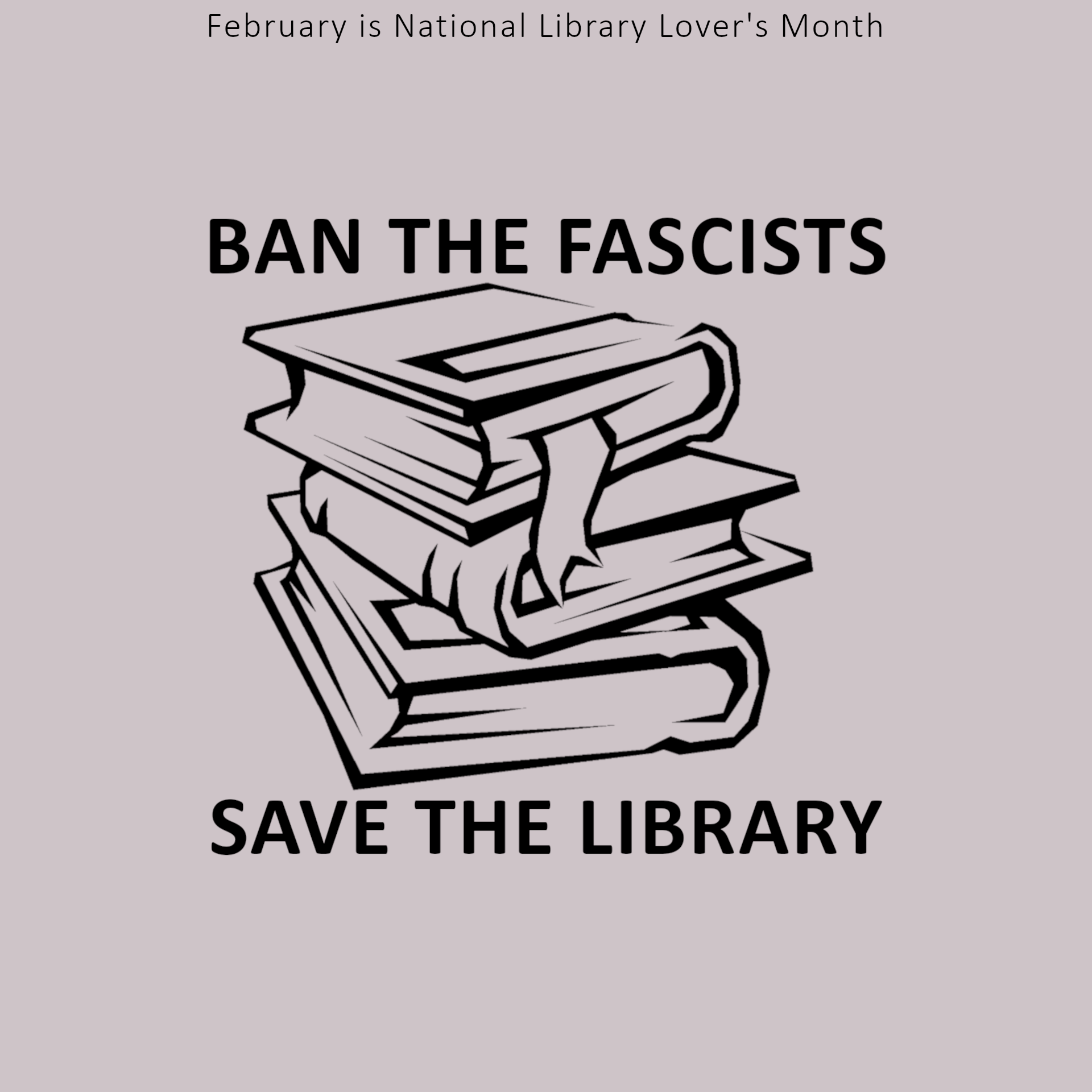 "Ban the Fascist" Car Vinyl Sticker (Copy)