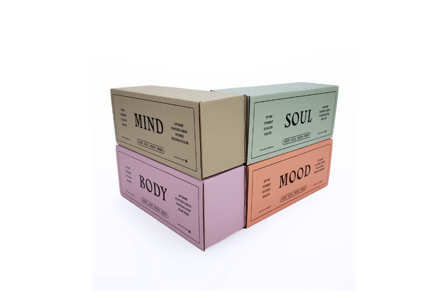 One Color Print on Flood Coated Boxes — American Box Company