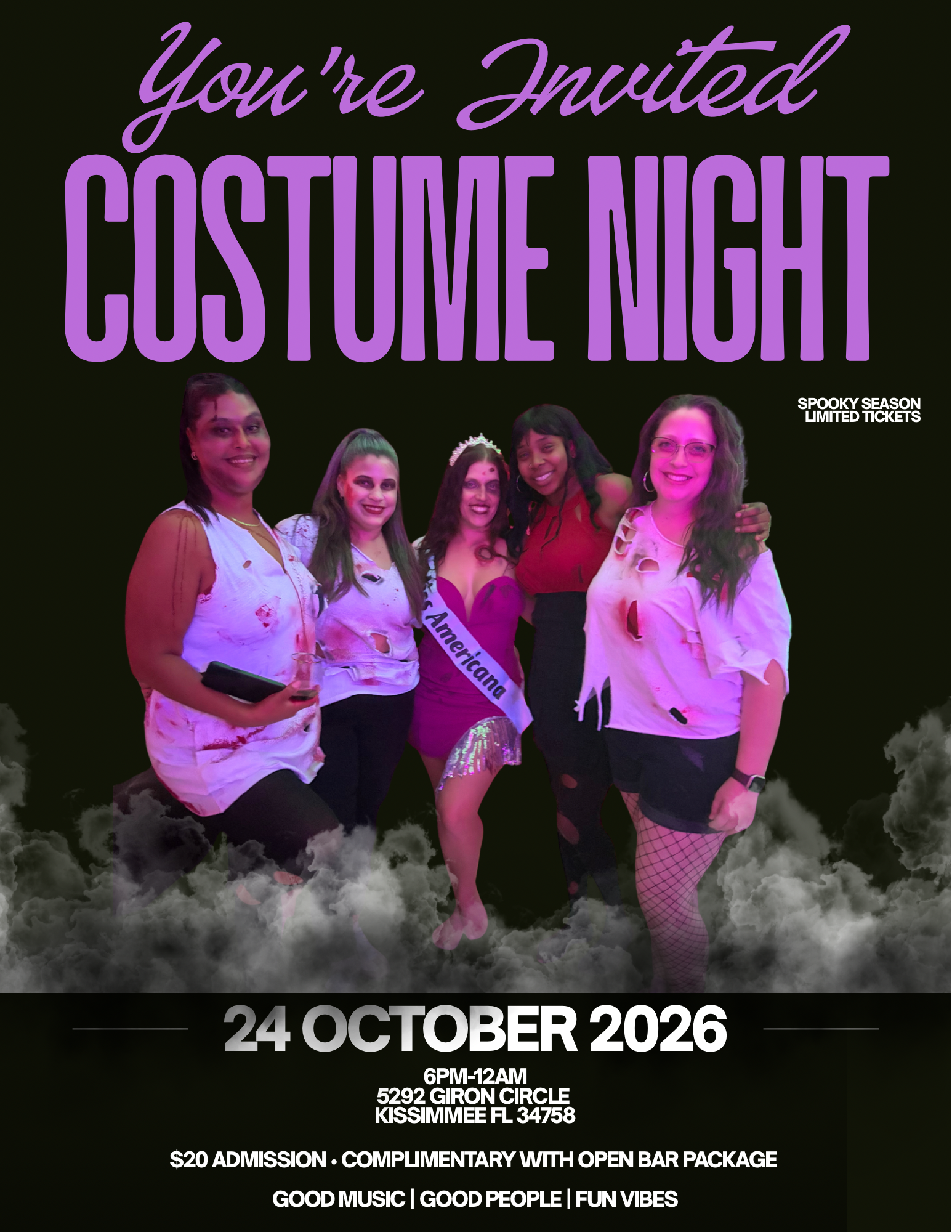 Costume Party Admission