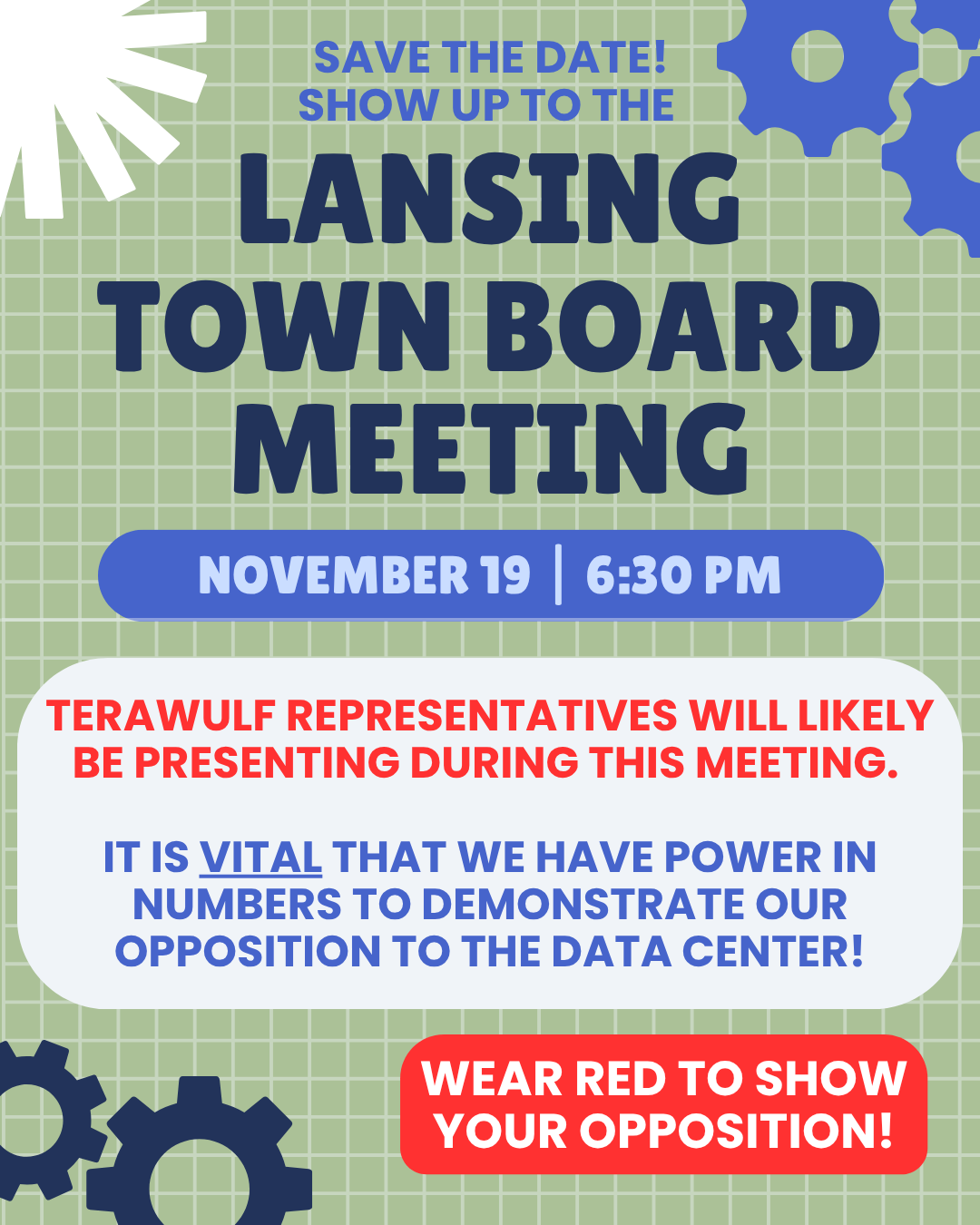 Lansing Town Board meeting: TeraWulf Presentation