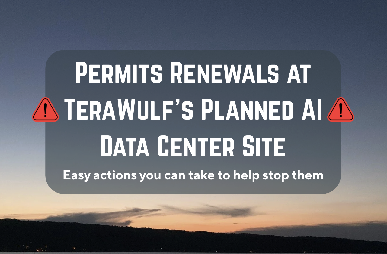 Permits Renewals at TeraWulf’s Planned AI Data Center Site