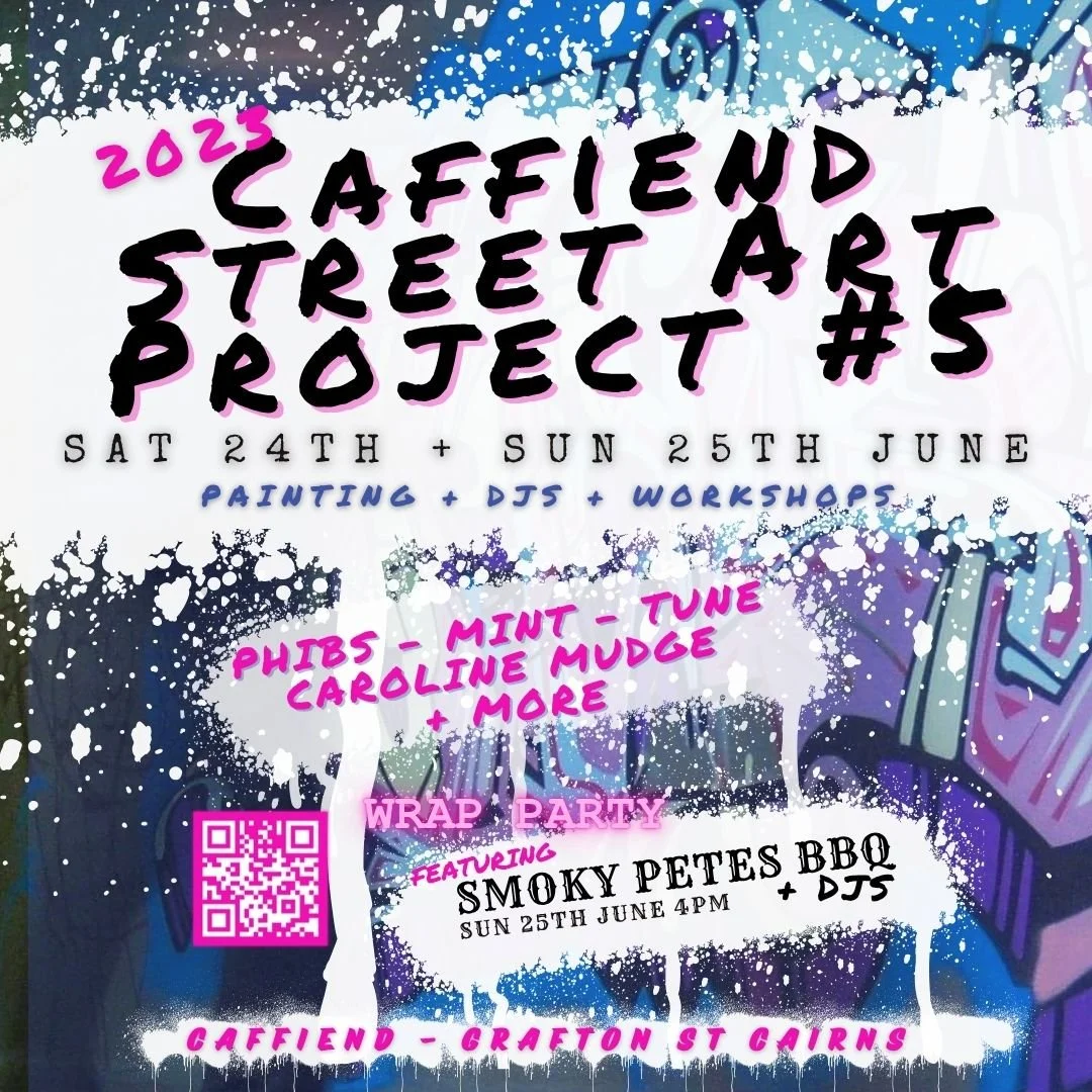 Caffiend Street Art Project