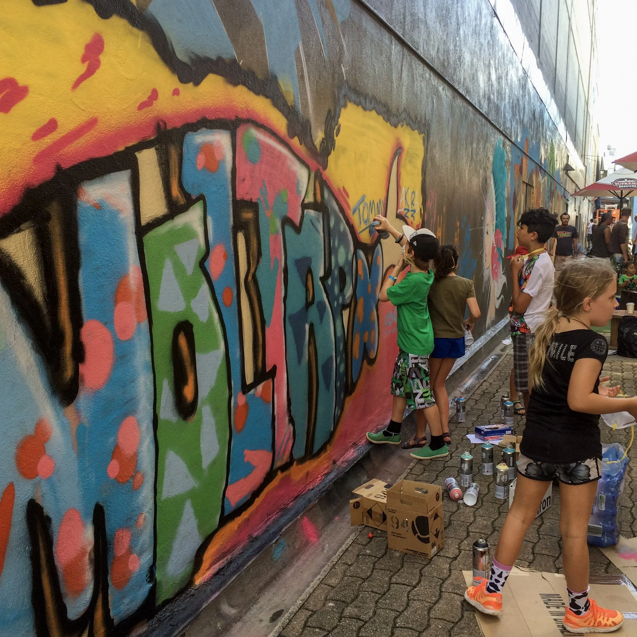 Youth Street Art Festival with Cairns City Regional Council