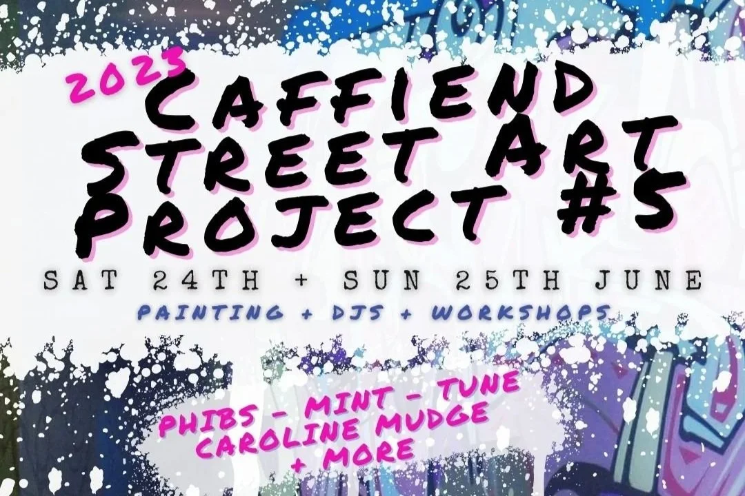 “CAFFIEND TO HOST STREET ART PROJECT [#5] AT GRAFTON ST LANEWAY” 