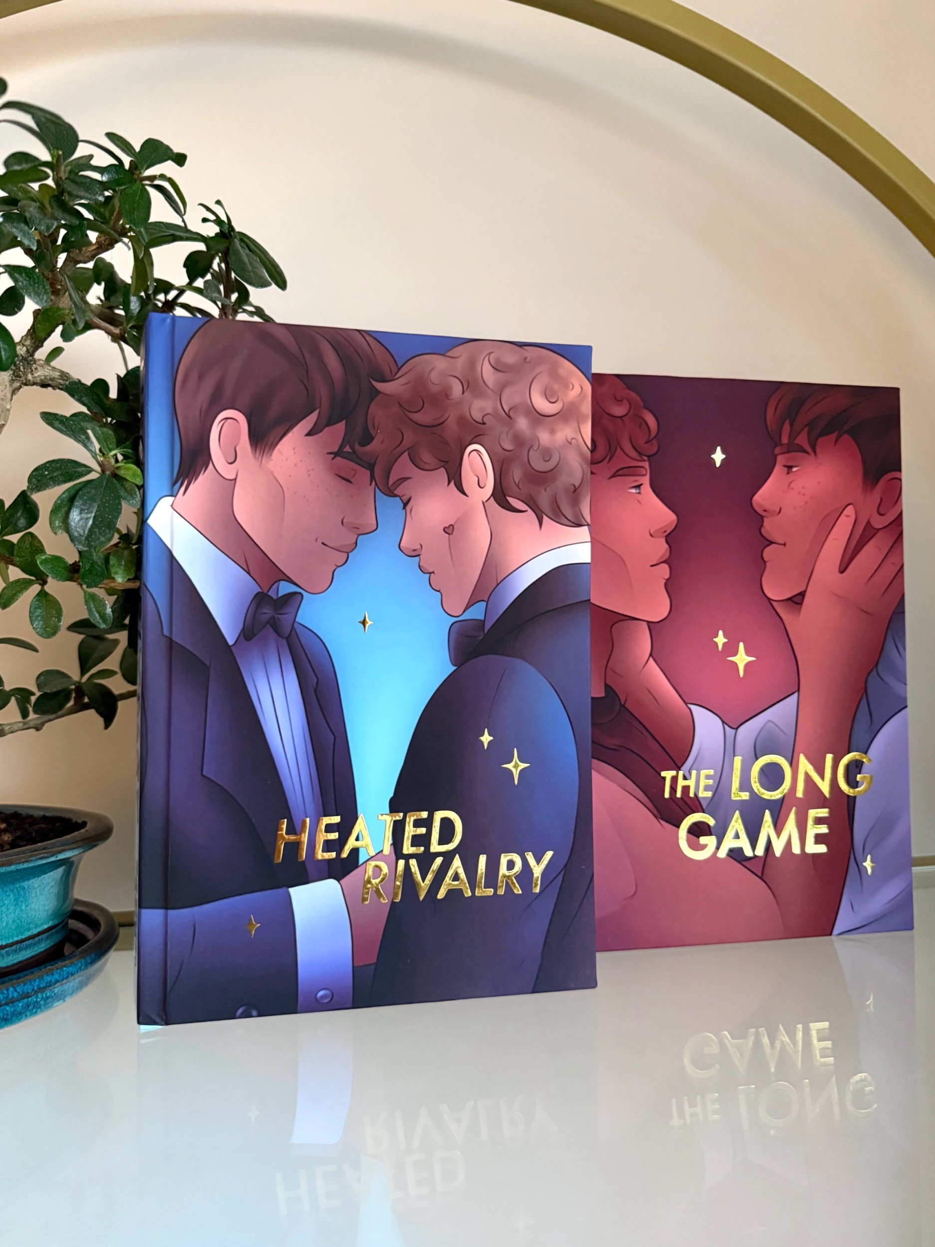 Heated Rivalry and The Long Game by Rachel Reid