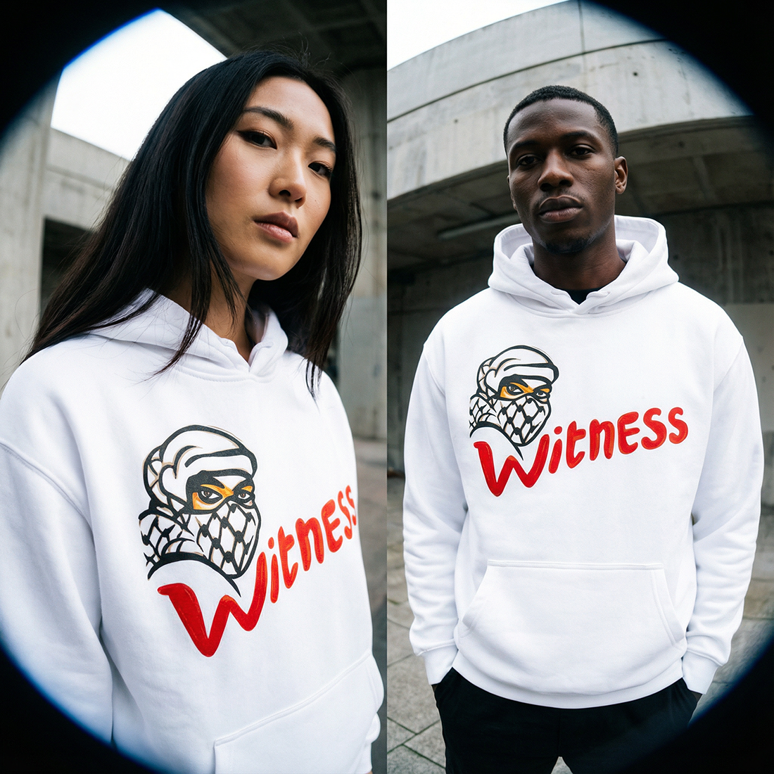 WITNESS #1 - Oversize Fleeced Hoodie