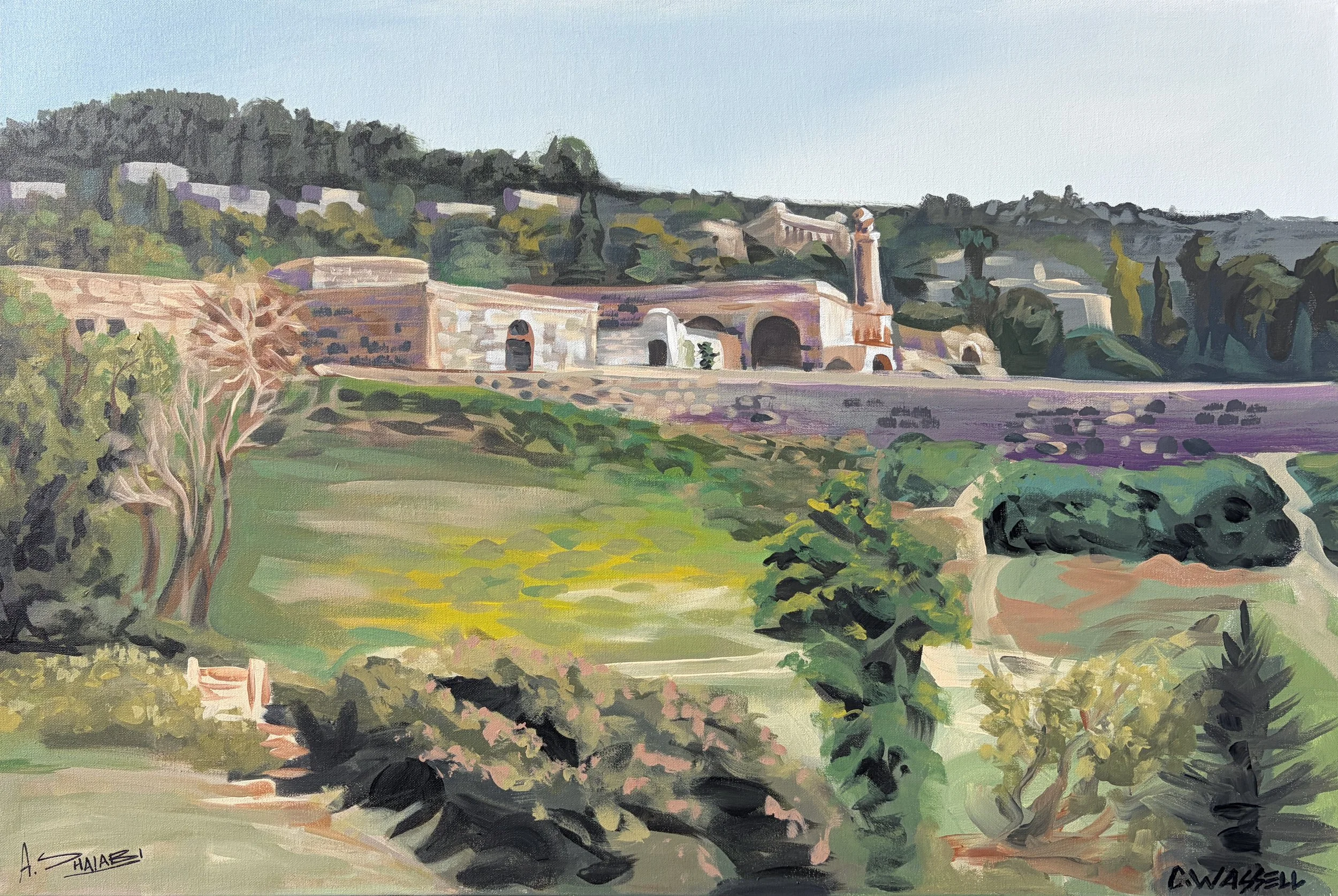 "EIN KAREM" FINE ART PRINT