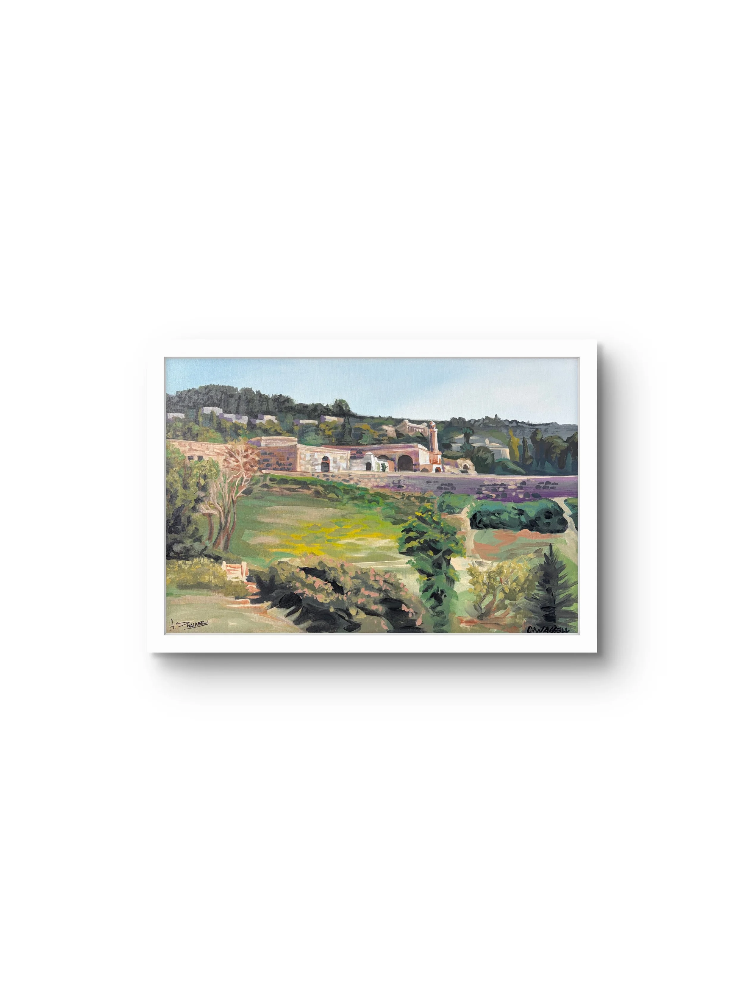 "EIN KAREM" FINE ART PRINT