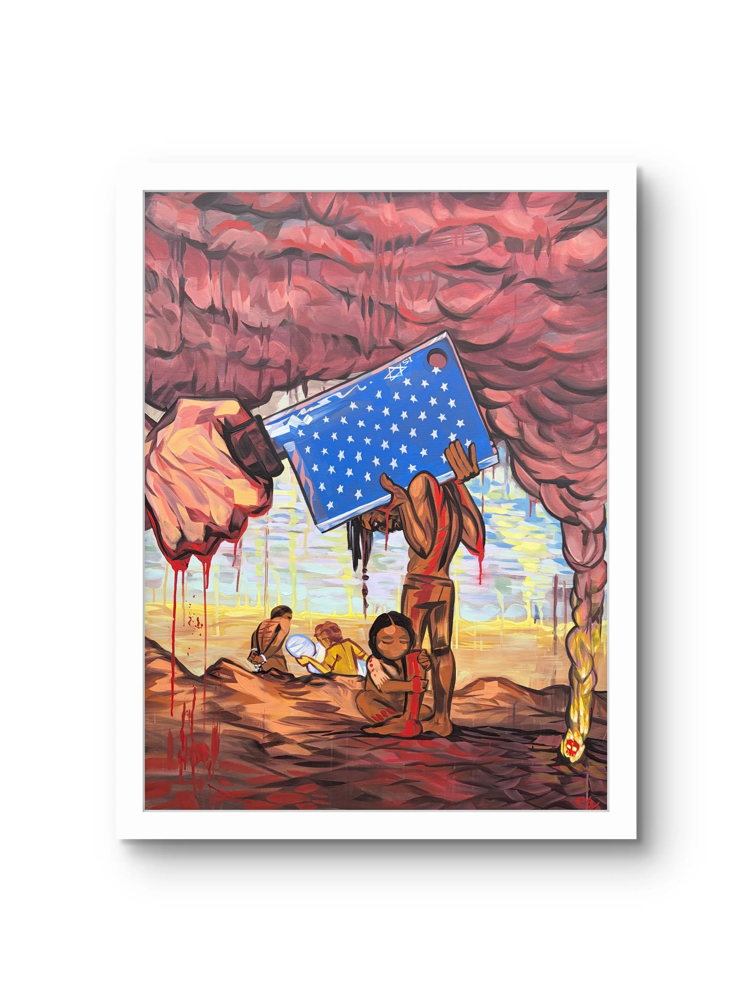 "THE CLEAVER" FINE ART PRINT