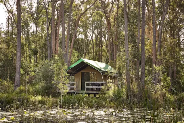 luxury glamping for schoolies