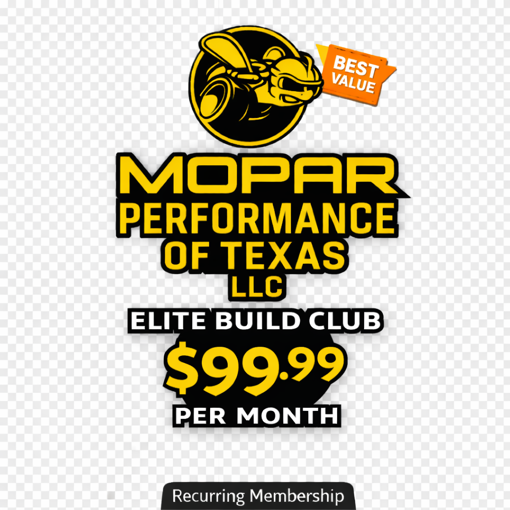 Mopar Elite Build Club