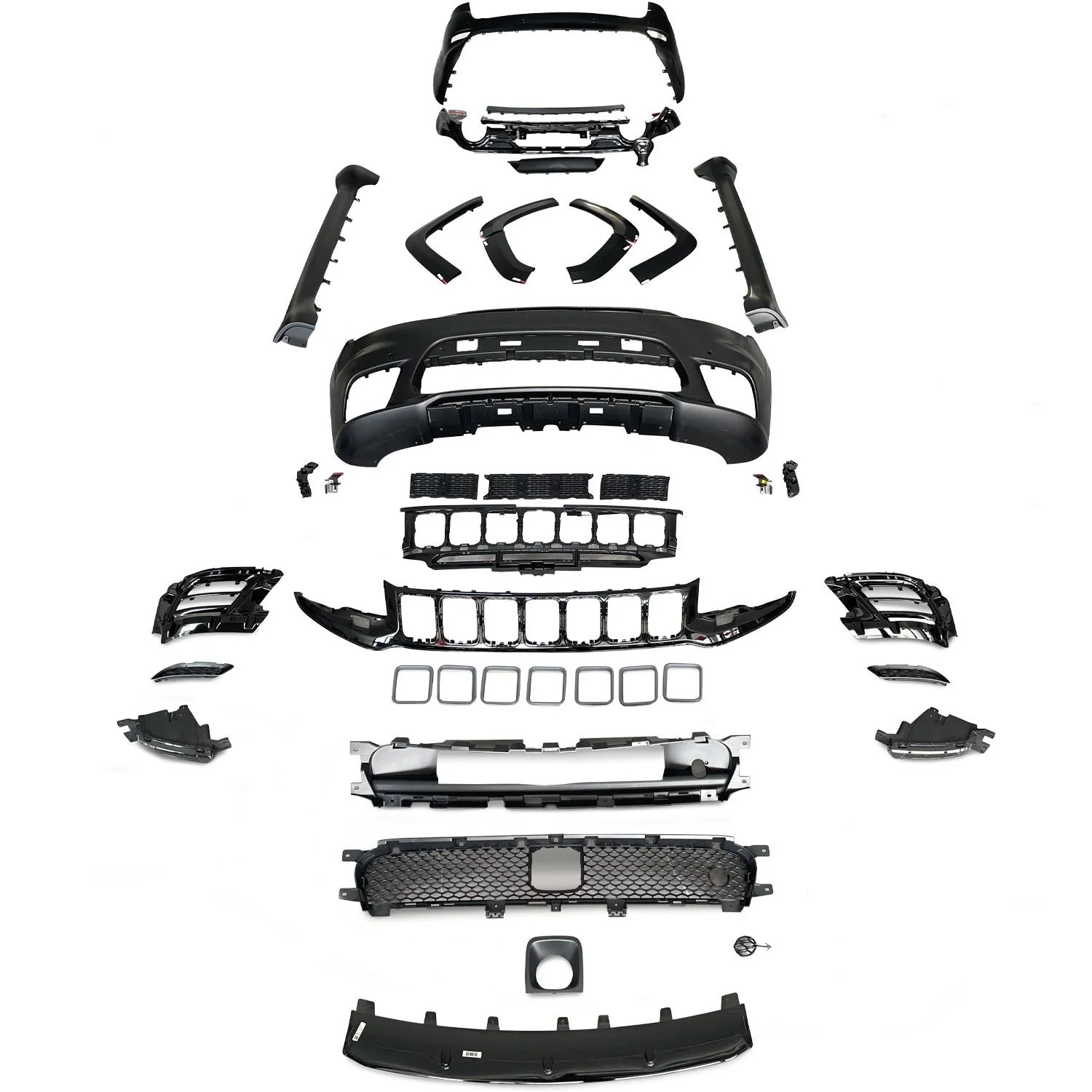 Vicrez Body Kit Conversion Trackhawk SRT Style vz101916 | Jeep Grand Cherokee 2012-2021