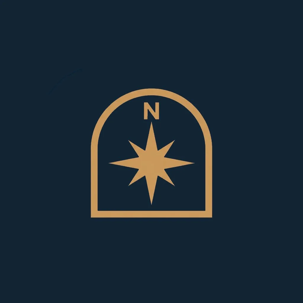 Image of North Star within frame