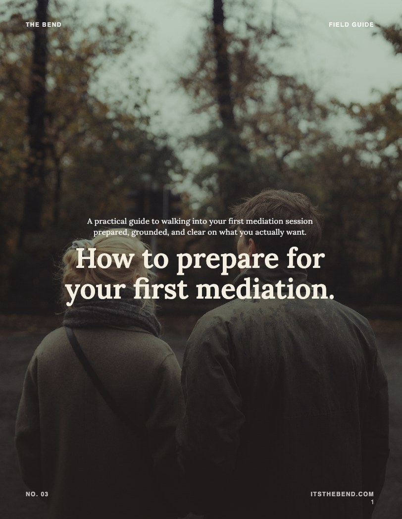 Field Guide 04: How to Prepare for Your First Mediation