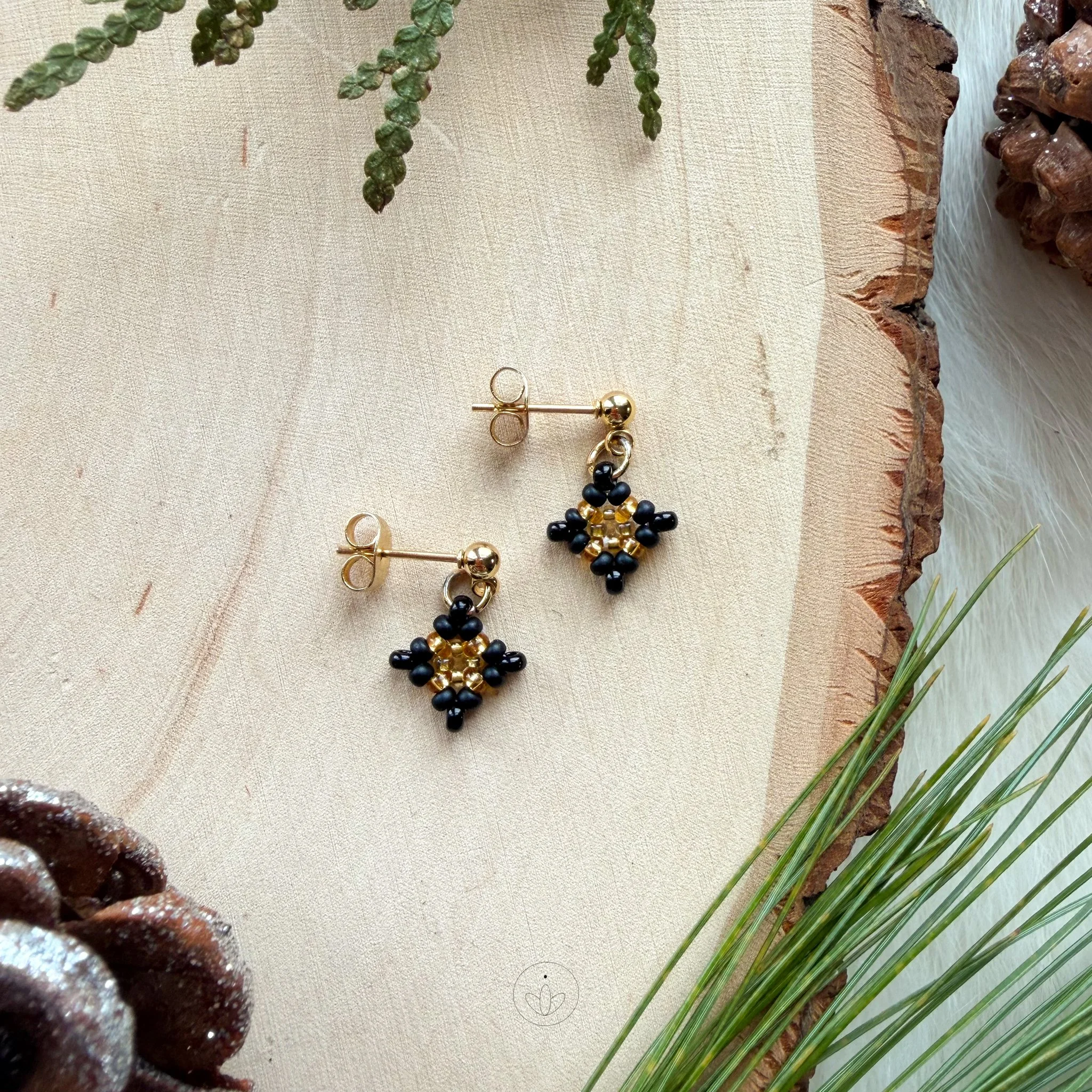 Petite Gold Studs