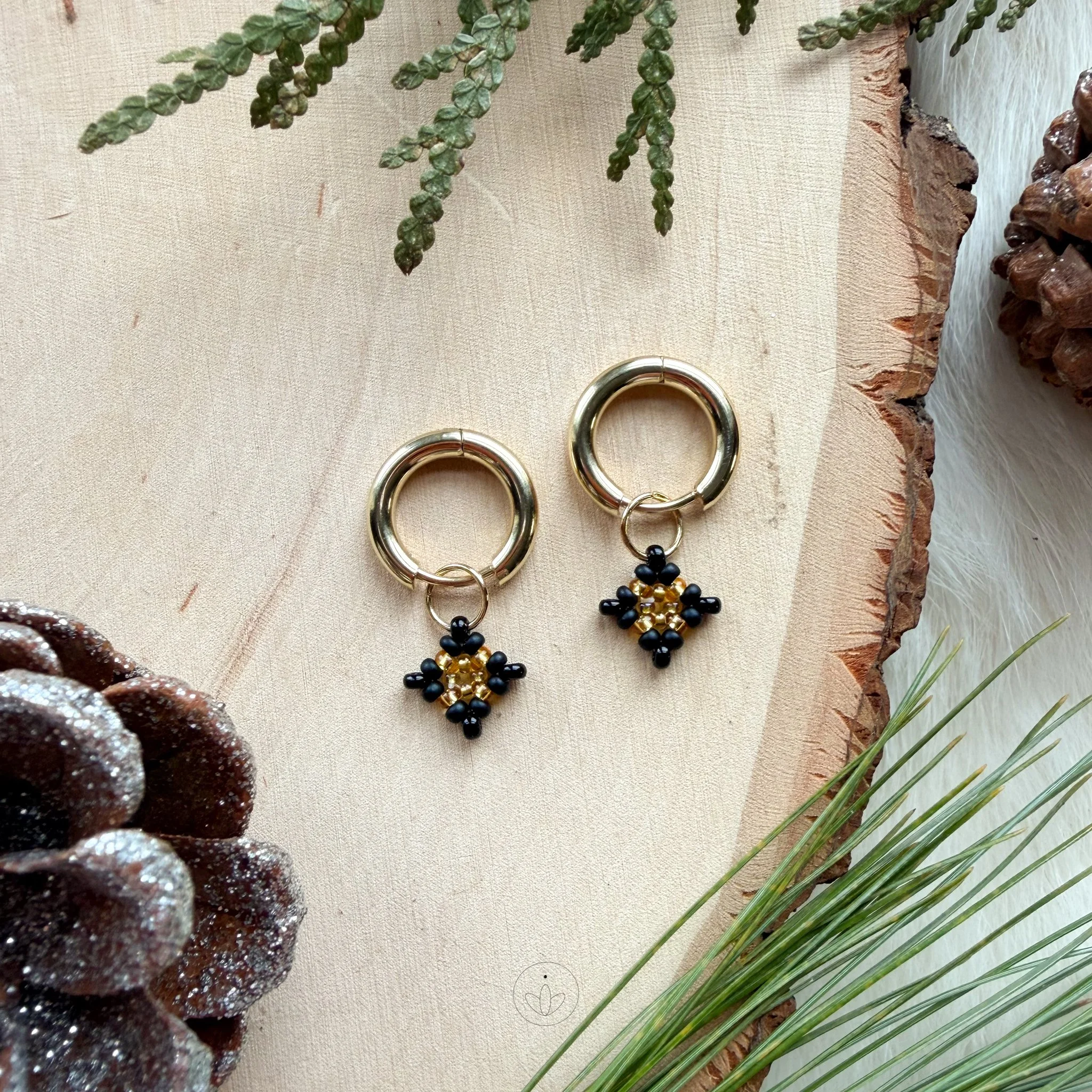 Petite Gold Hoops