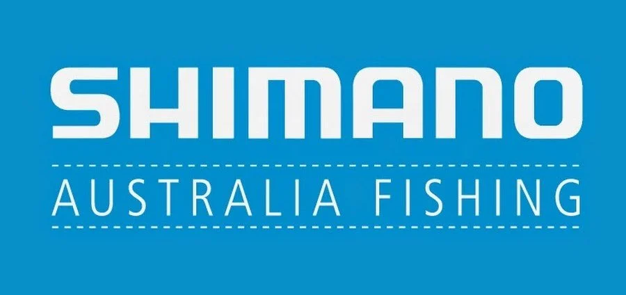 Blue background with white text reading "Shimano Australia Fishing".