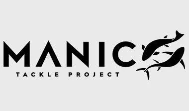 Manic Tackle Project logo with stylized fish design