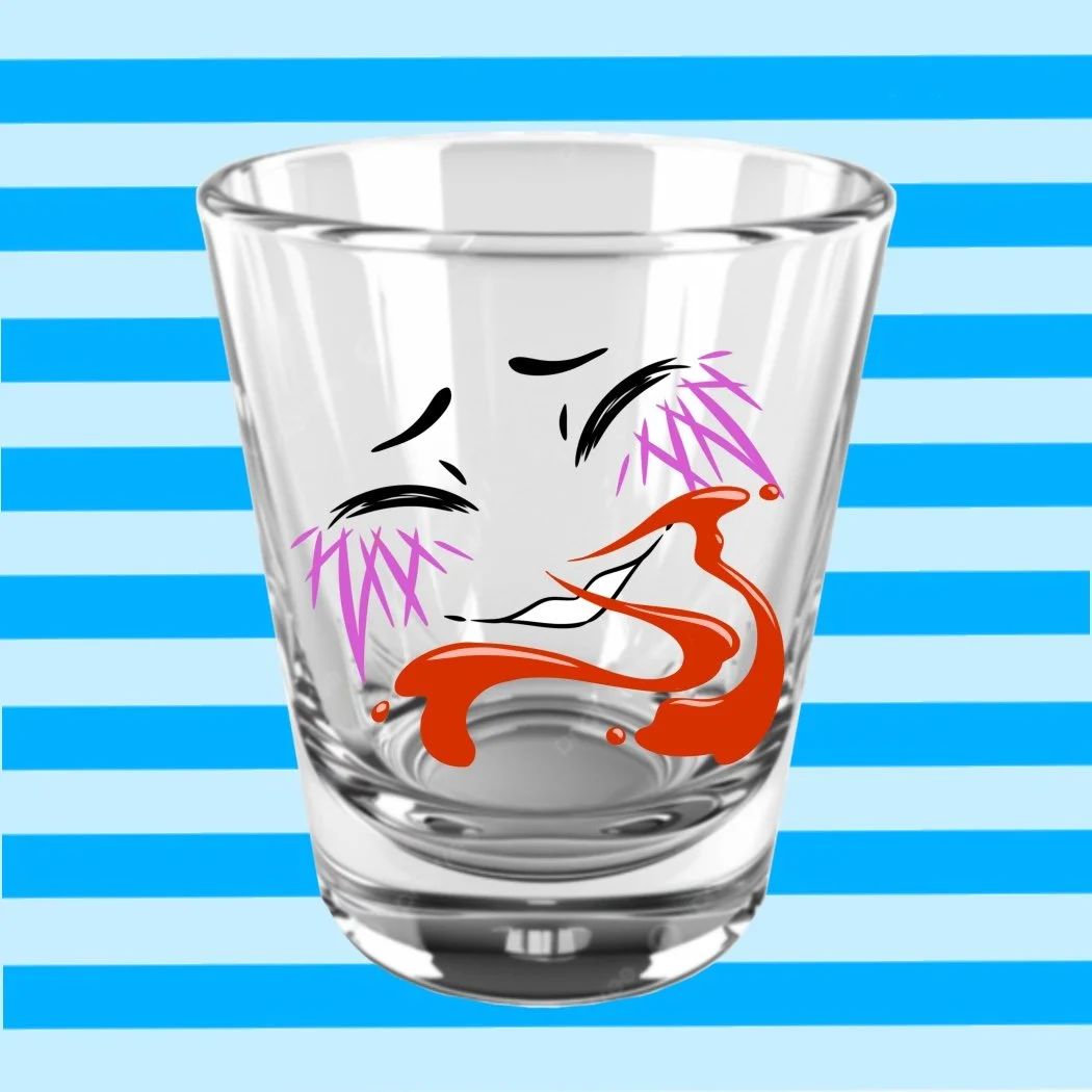 Nosebleed Shot Glass