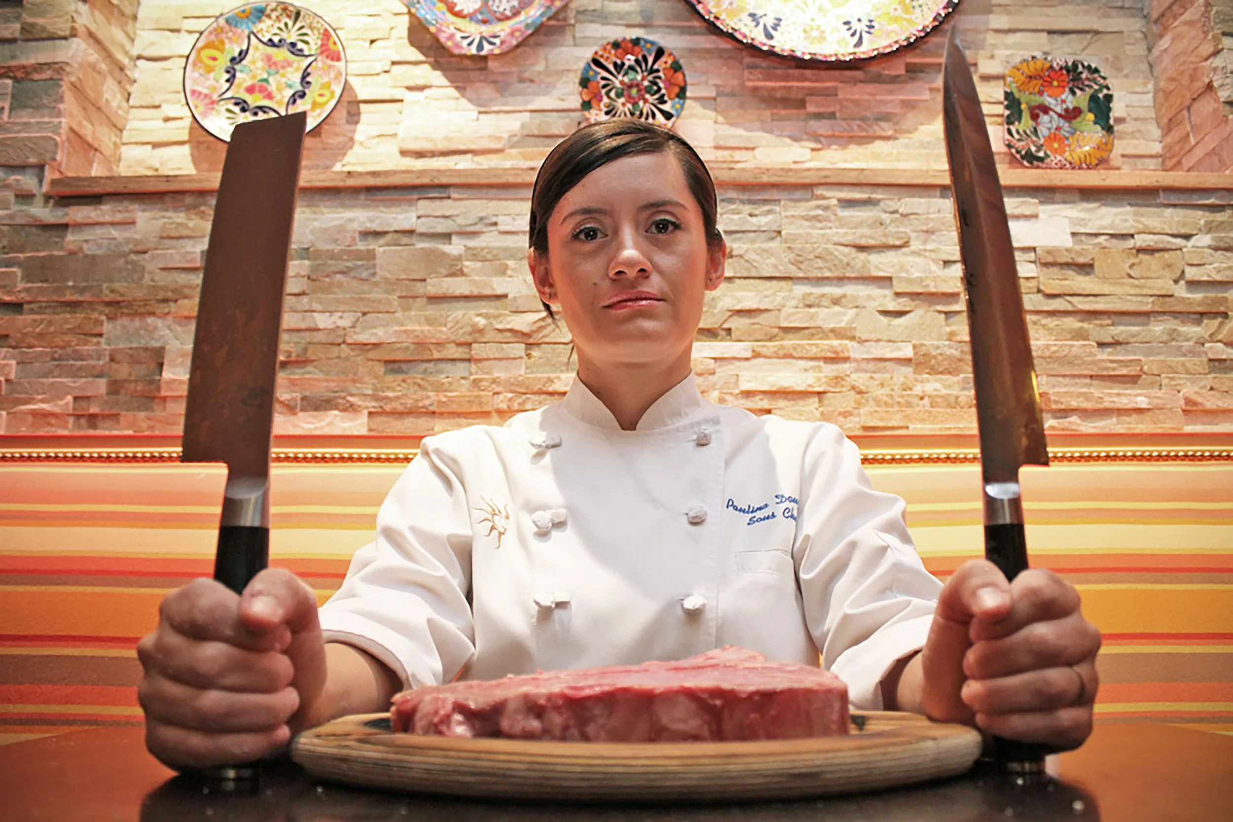 Portrait of Chef in Nashville restaurant - resort photography