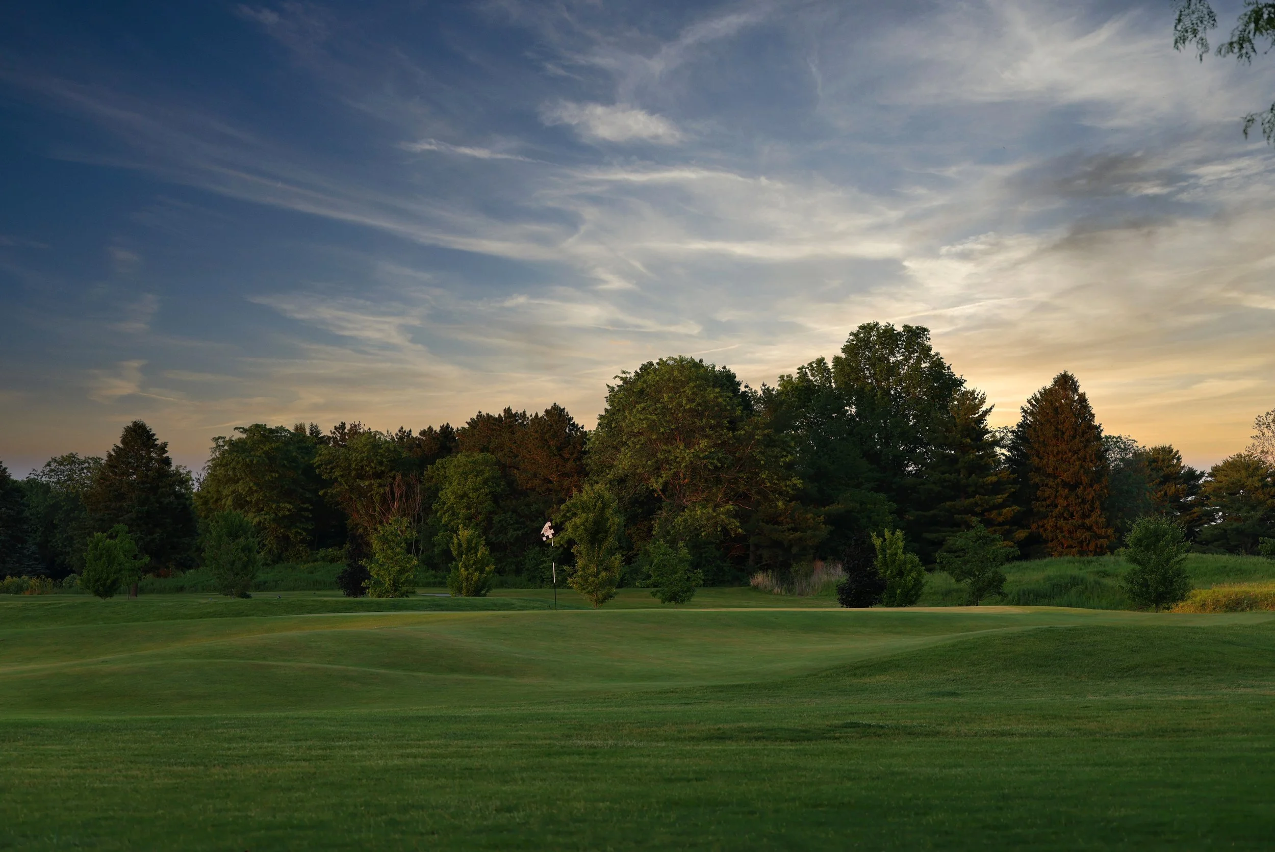 Golf Course Photo Shoot in Indiana