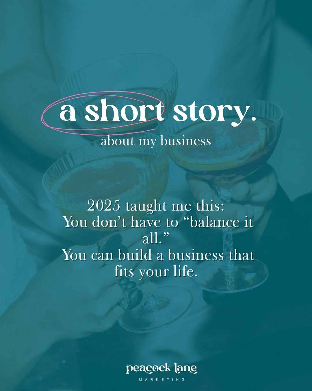 2025 taught me a lot. Mostly... how to stop trying to do everything myself, and start building a business that fits me.

When I started my business in 2021, it wasn&rsquo;t because I had a grand vision of being an entrepreneur.

It was because I was 