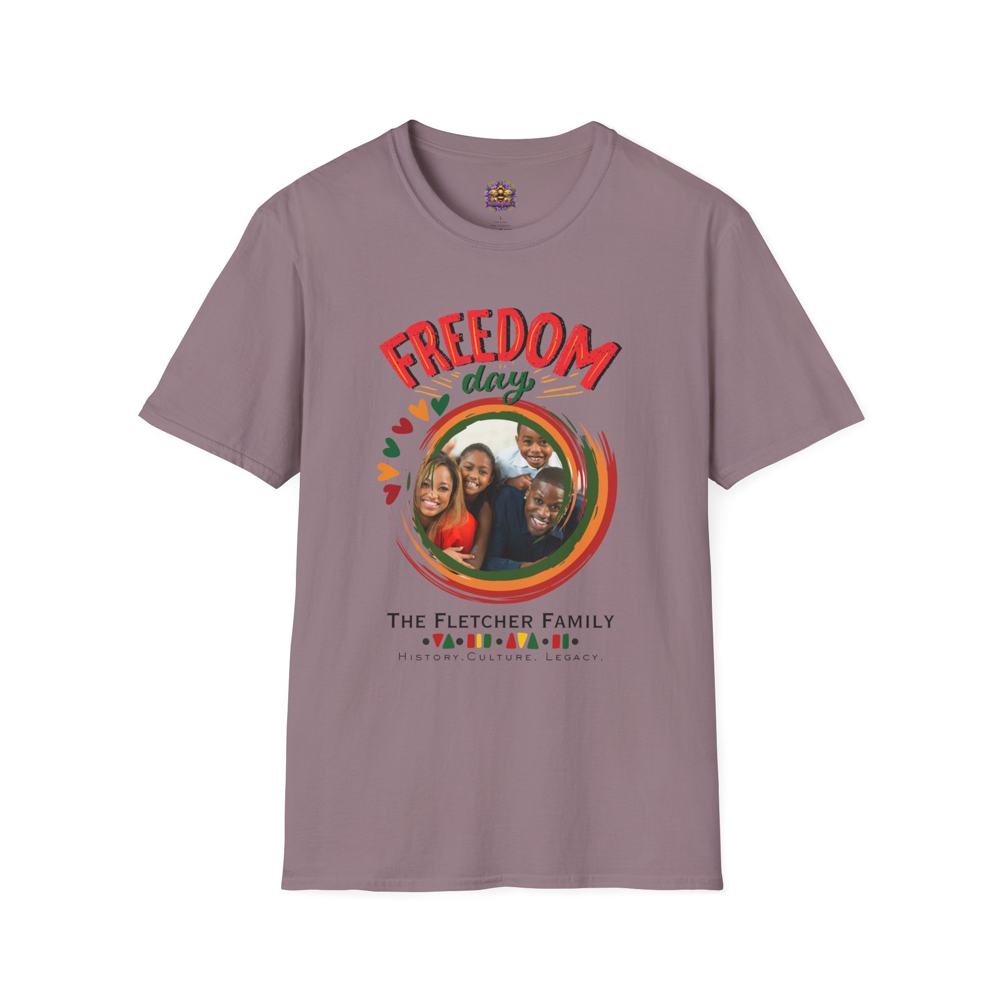 Freedom Day T-Shirt — Juneteenth Family Celebration Tee (Personalize Name Option)