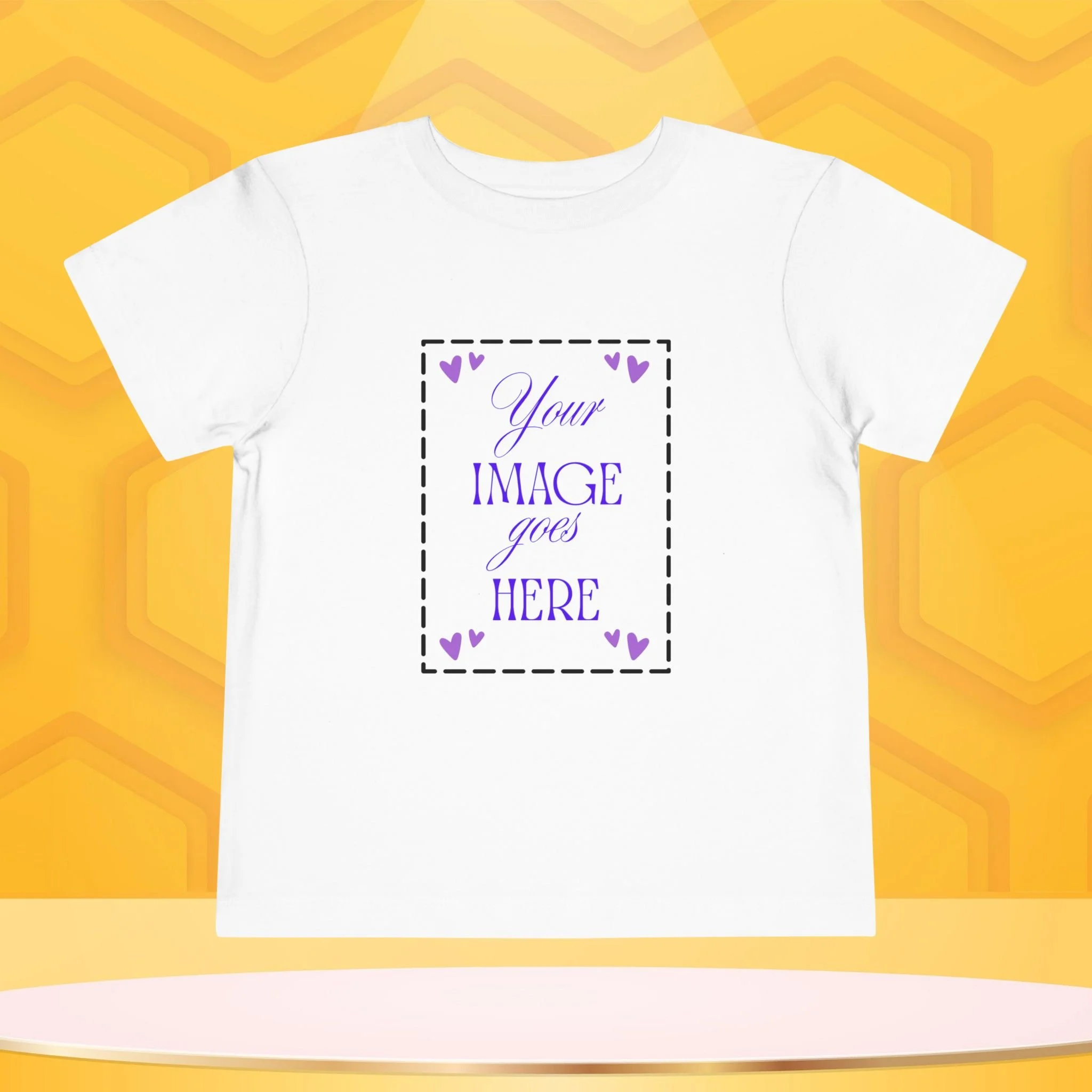 Mama Bee's Personalized Toddler Tee — Custom Image Keepsake (2T - 5T)